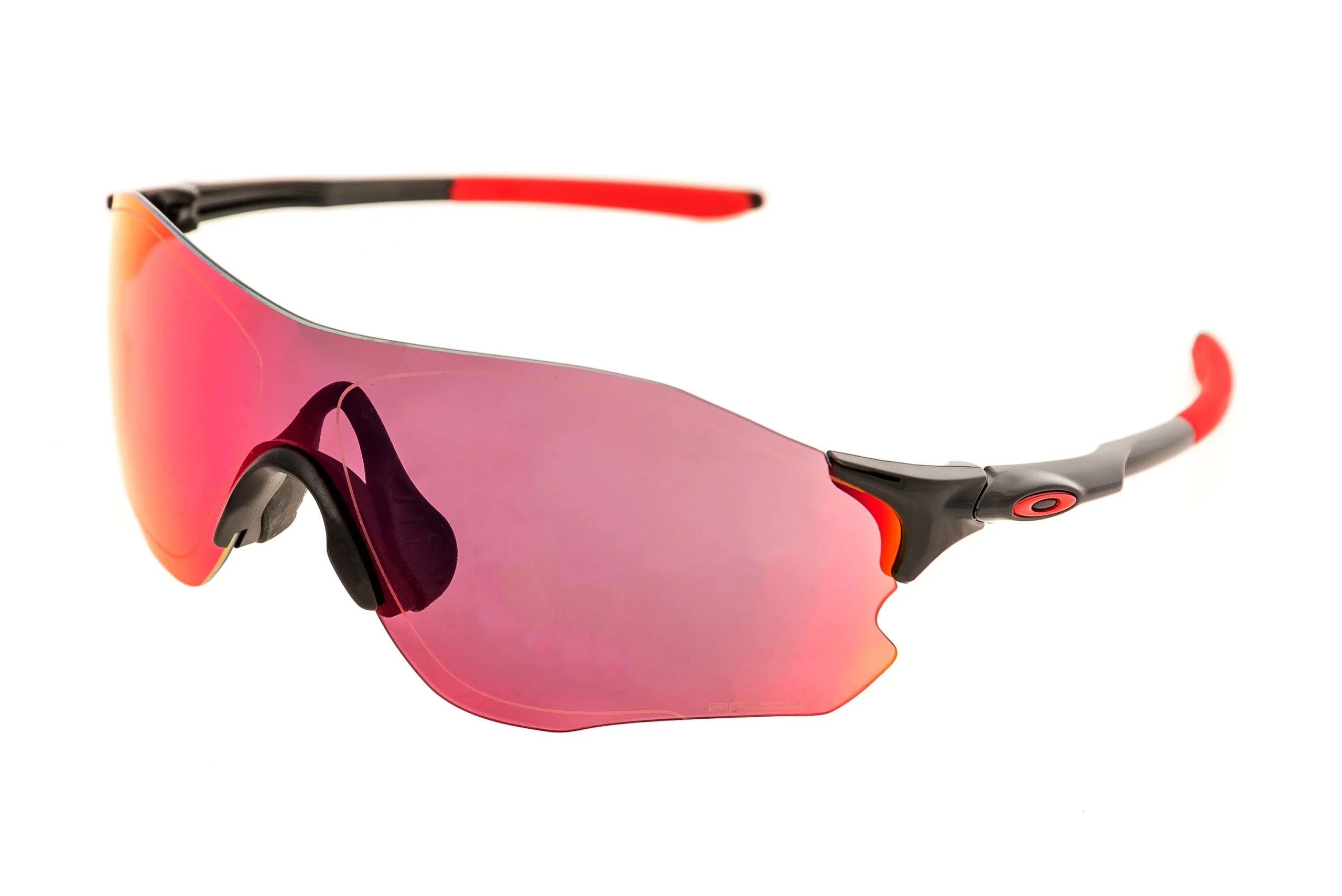 Oakley EvZero Path Sunglasses Black/Red Frame Prizm Road Lens