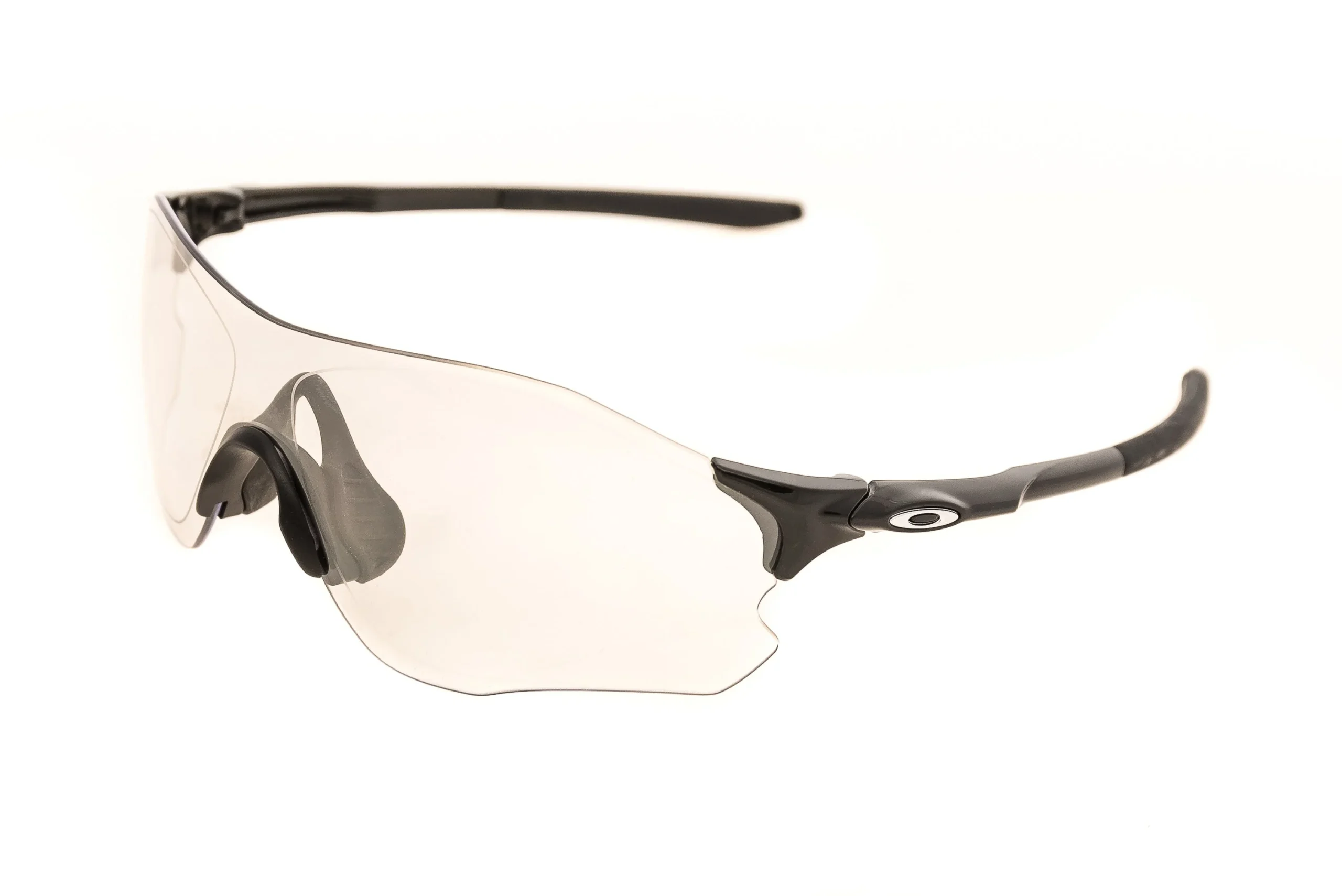 Oakley EvZero Path Sunglasses Polished Black Frame Photochromic Clear Lens