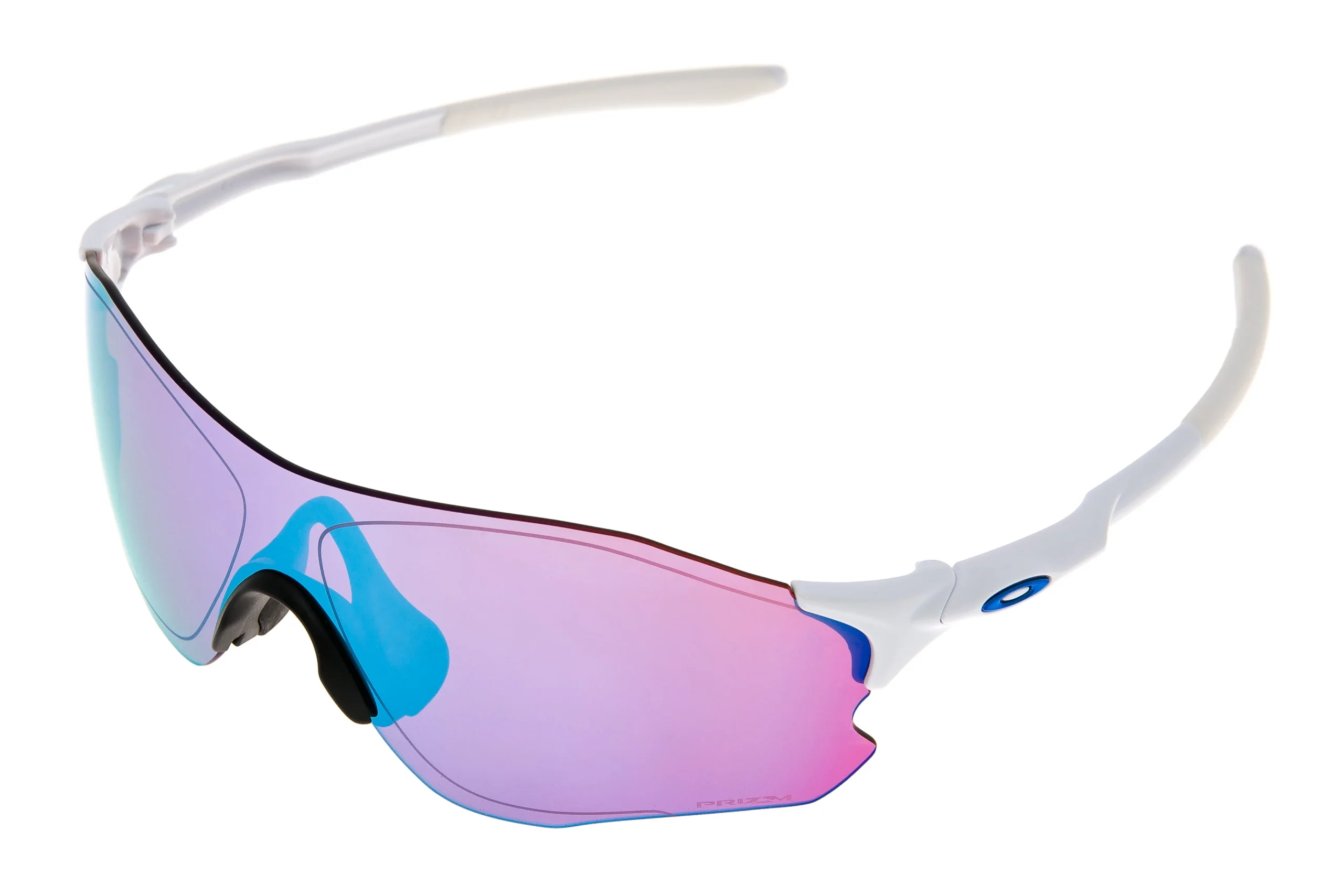 Oakley EVZero Path Sunglasses Polished White Frame Prizm Snow Lens
