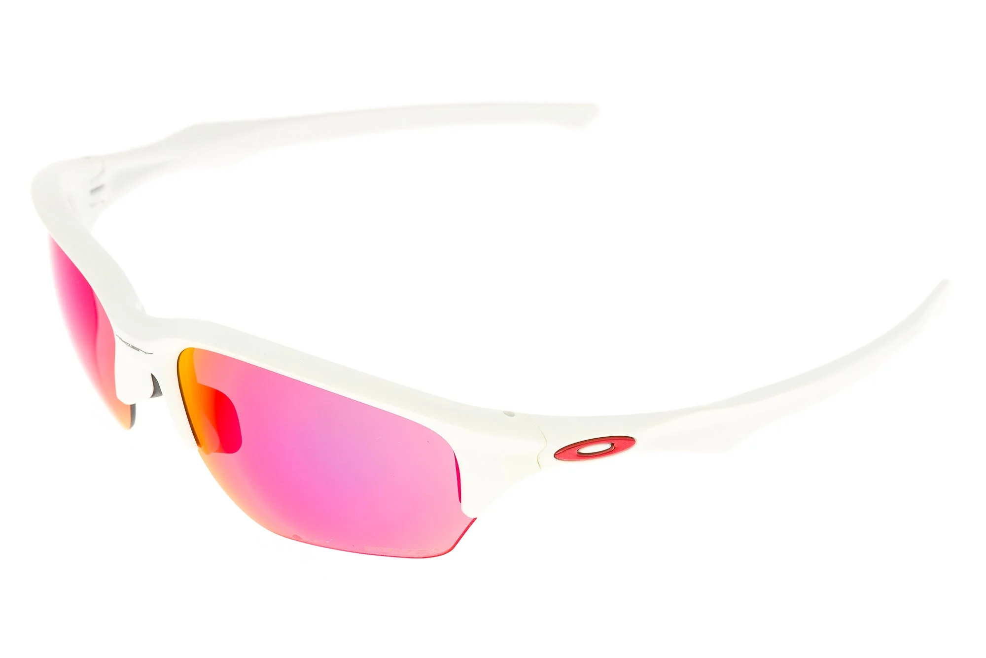 Oakley Flak Beta Sunglasses Polished White Frame Prizm Road Lens