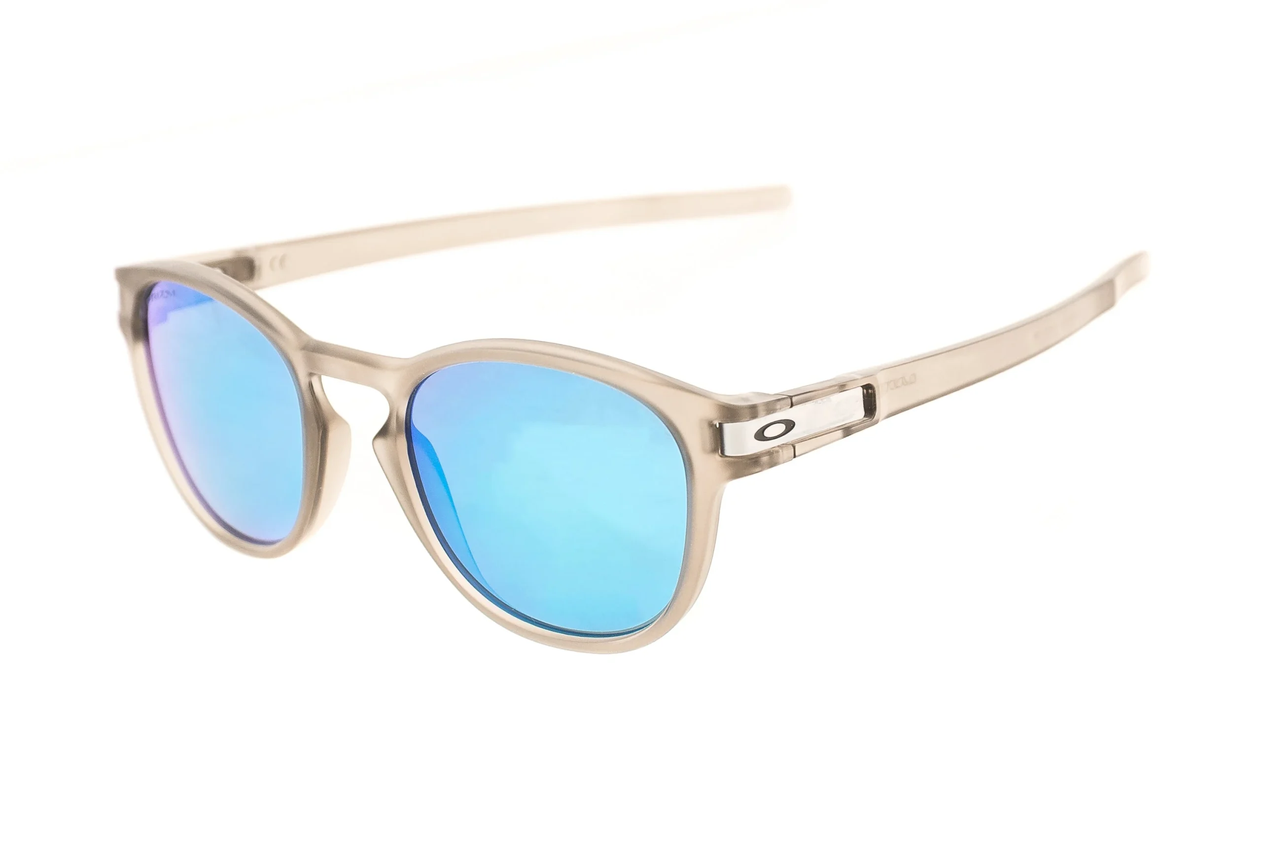 Oakley Latch Sunglasses Matte Grey Ink Frame Prizm Sapphire Polarized Lens