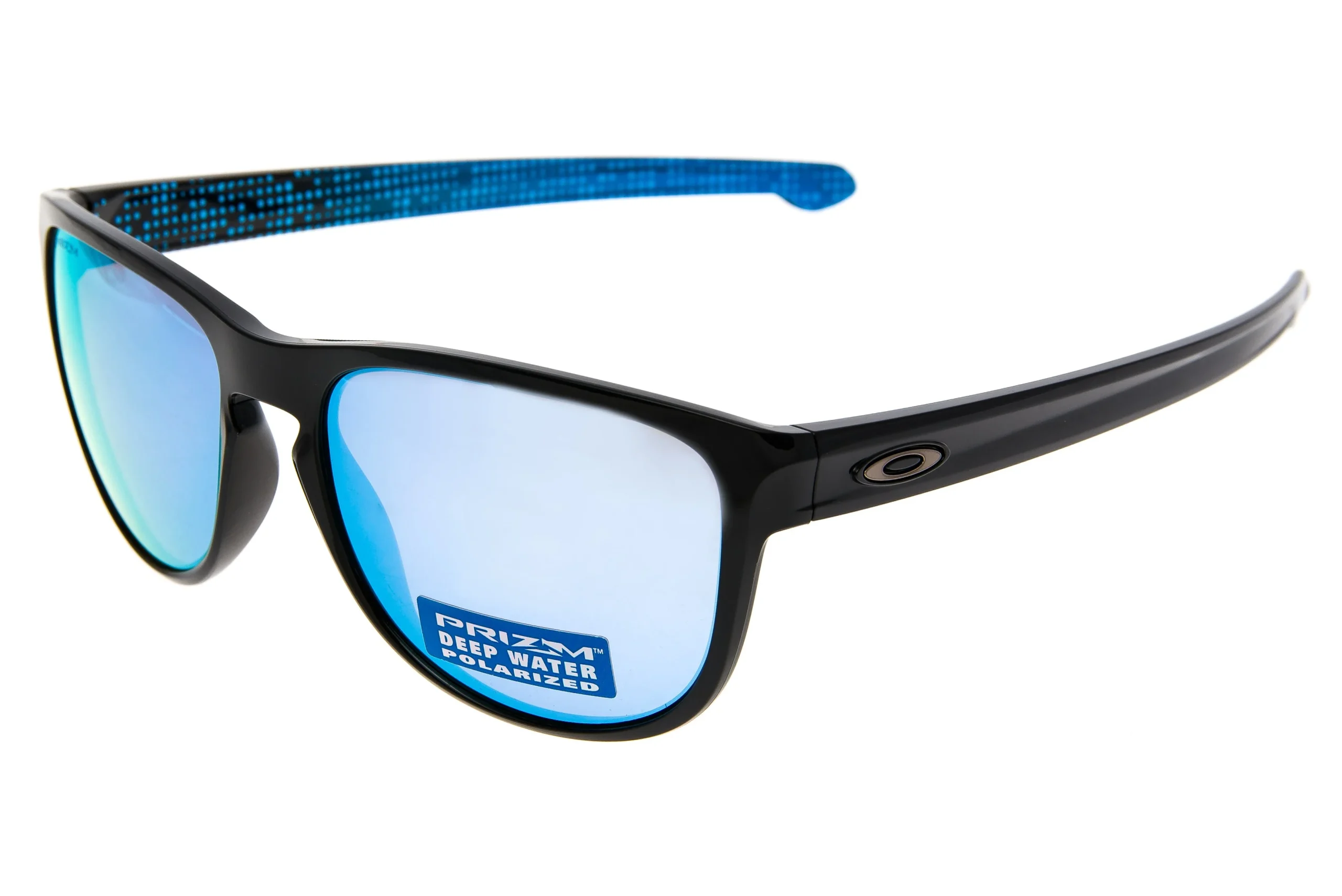 Oakley Sliver Sunglasses Black Frame Prizm Deep Water Polarized Lens