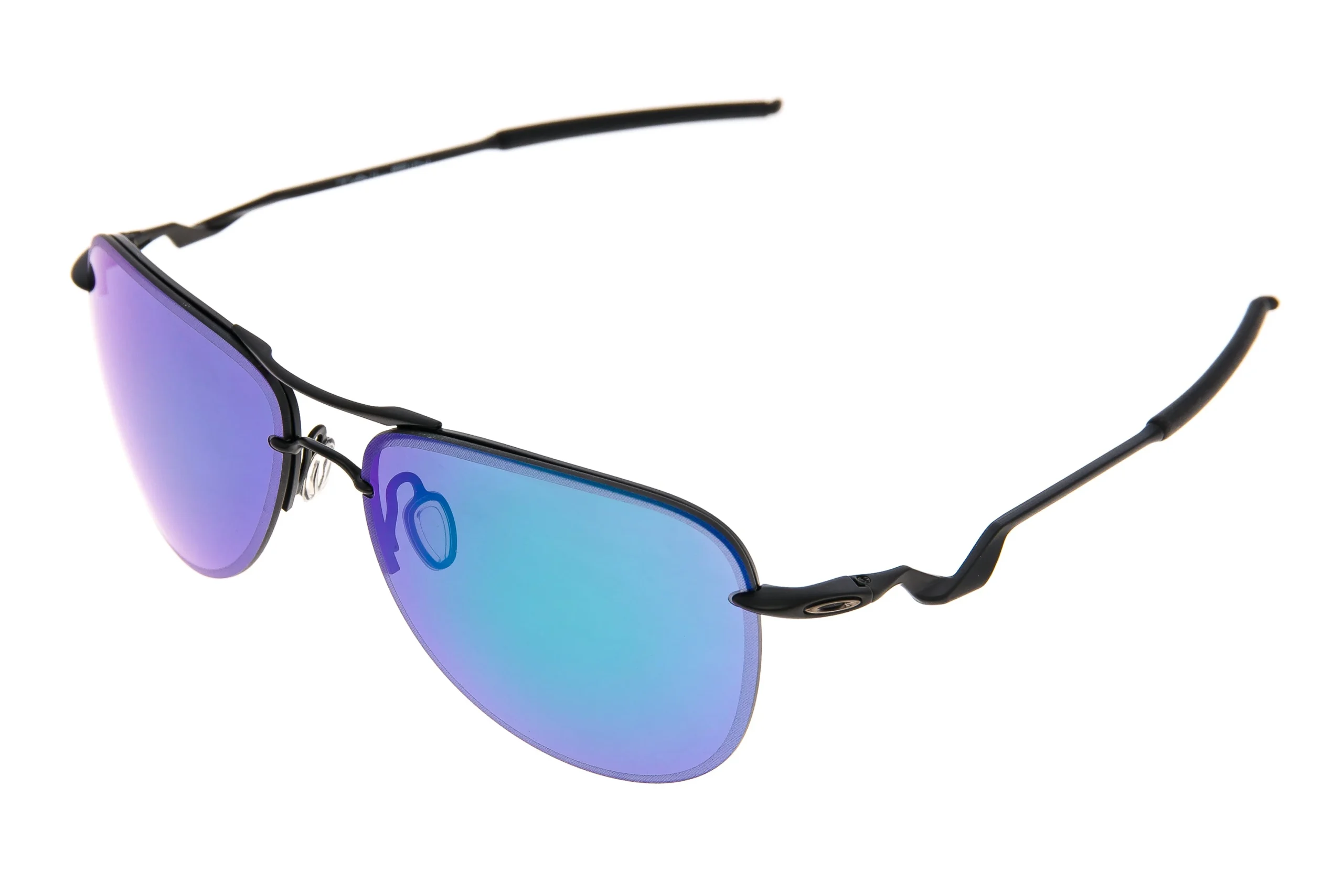 Oakley Tailpin Sunglasses Satin Black Frame Jade Iridium Lens
