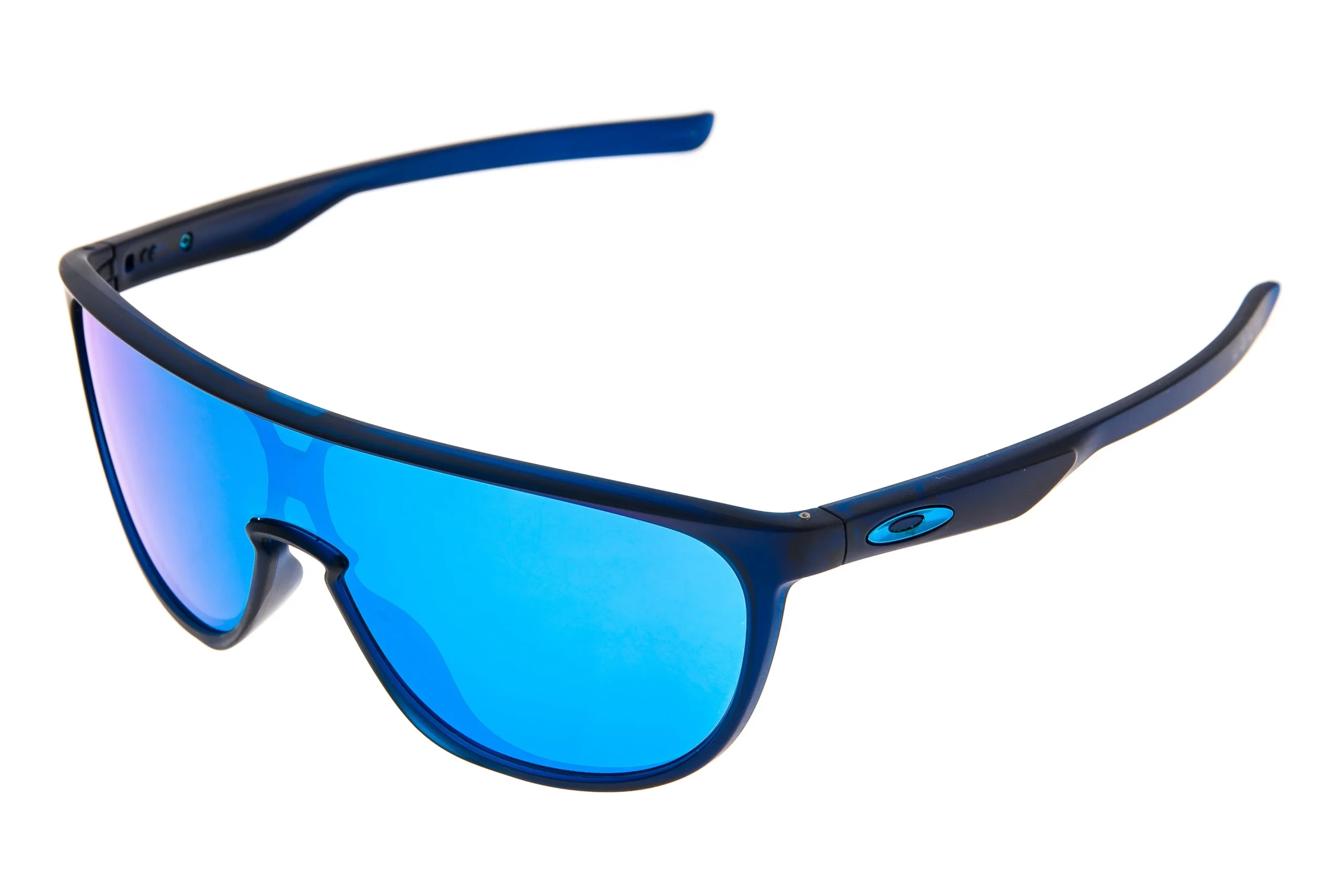 Oakley Trillbe Sunglasses Matte Blue/Clear Frame Sapphire Iridium Lens