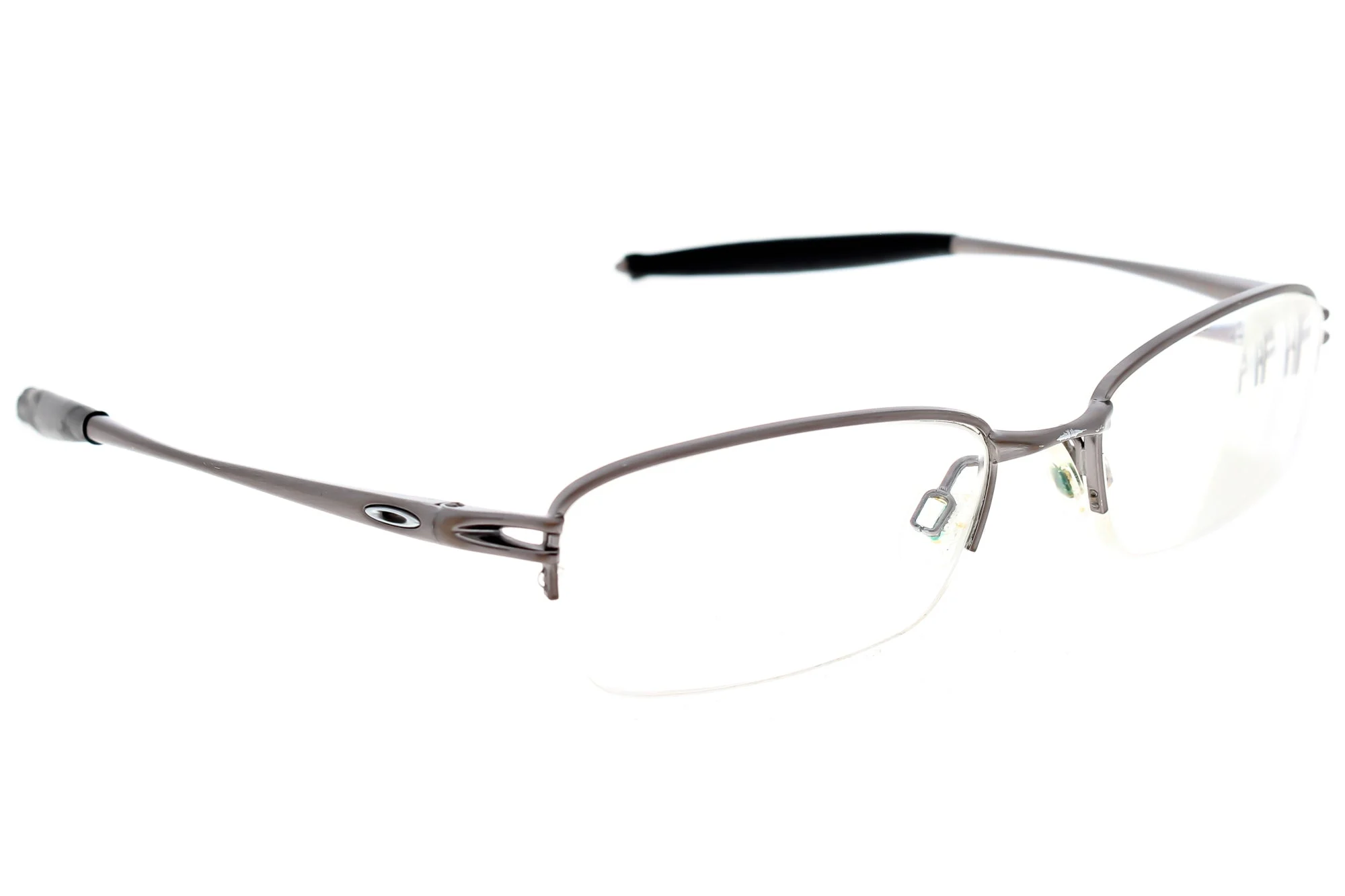 Oakley Valve Ophthalmic Glasses Metal Brushed Chrome Frame