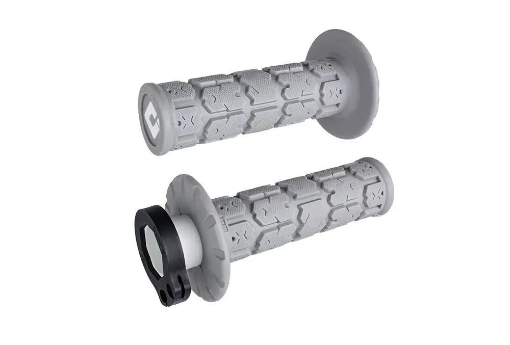 ODI Rogue MX Lock-On Grips Grey