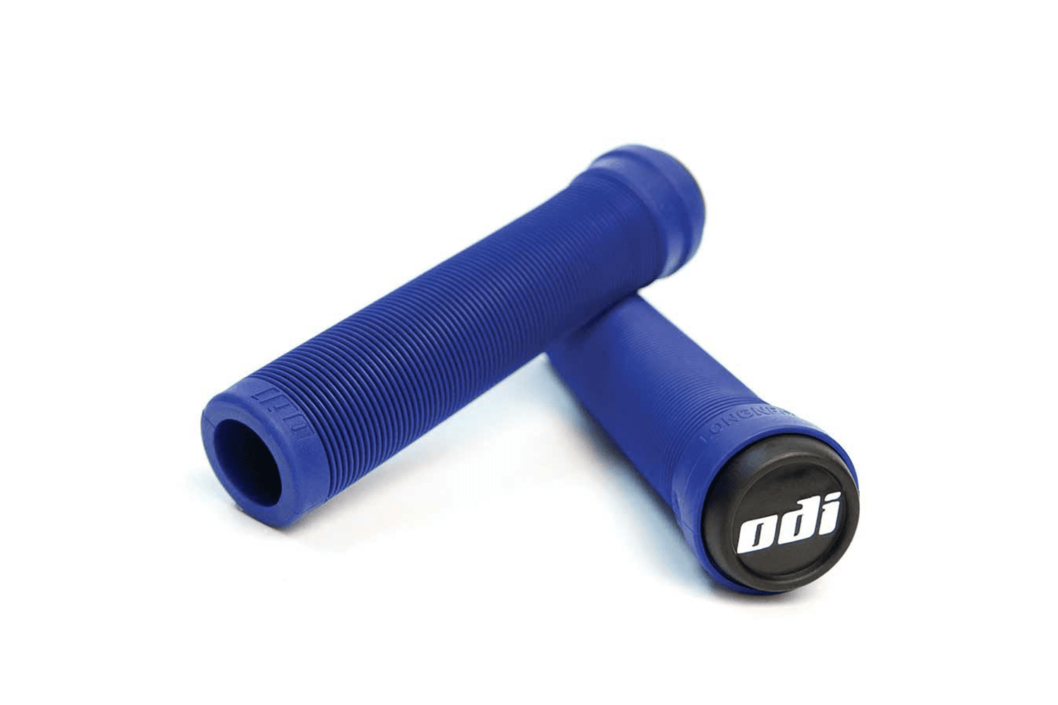 ODI Soft Longneck (Flangeless) Grips – Blue