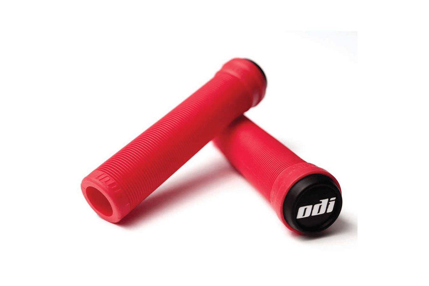 ODI Soft Longneck (Flangeless) Grips – Red