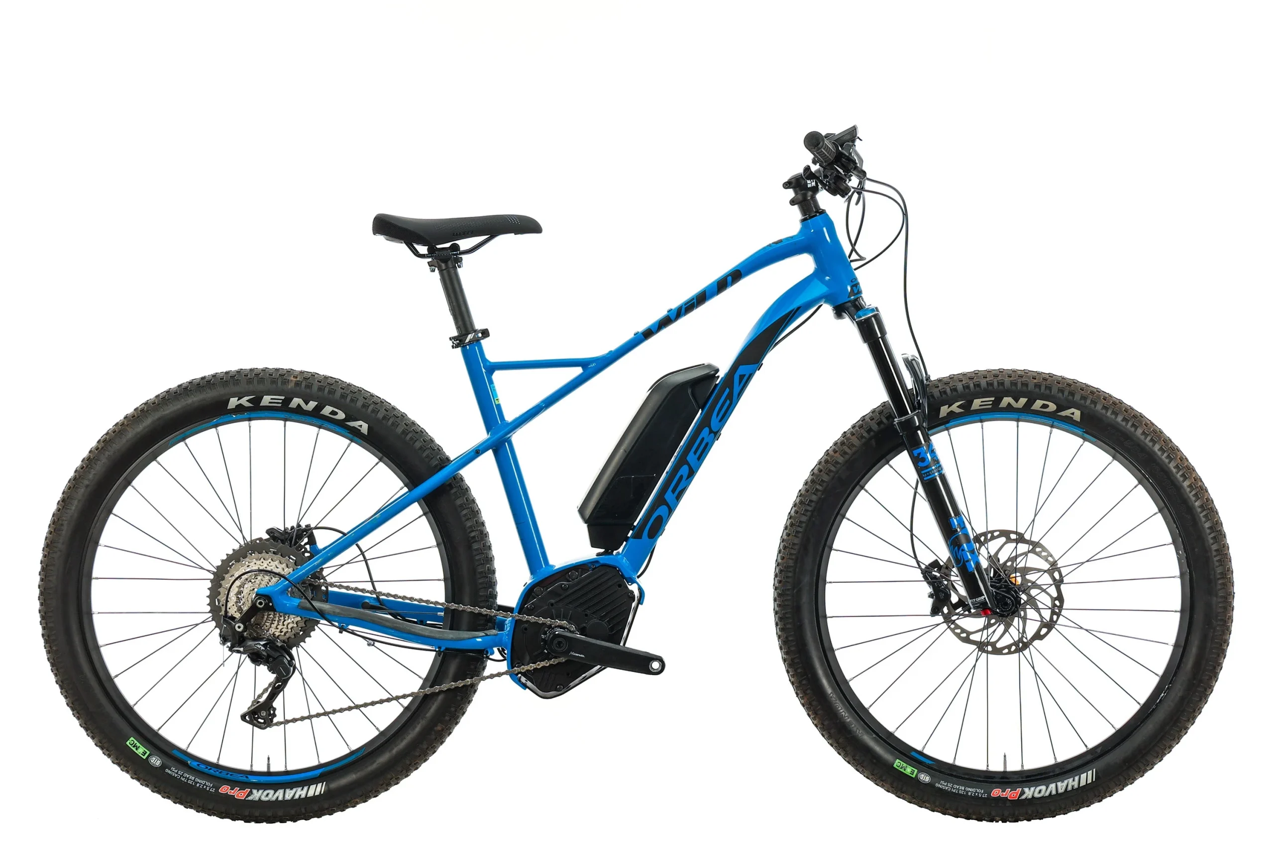 Orbea Wild 20 USA Mountain E-Bike - 2018, Large