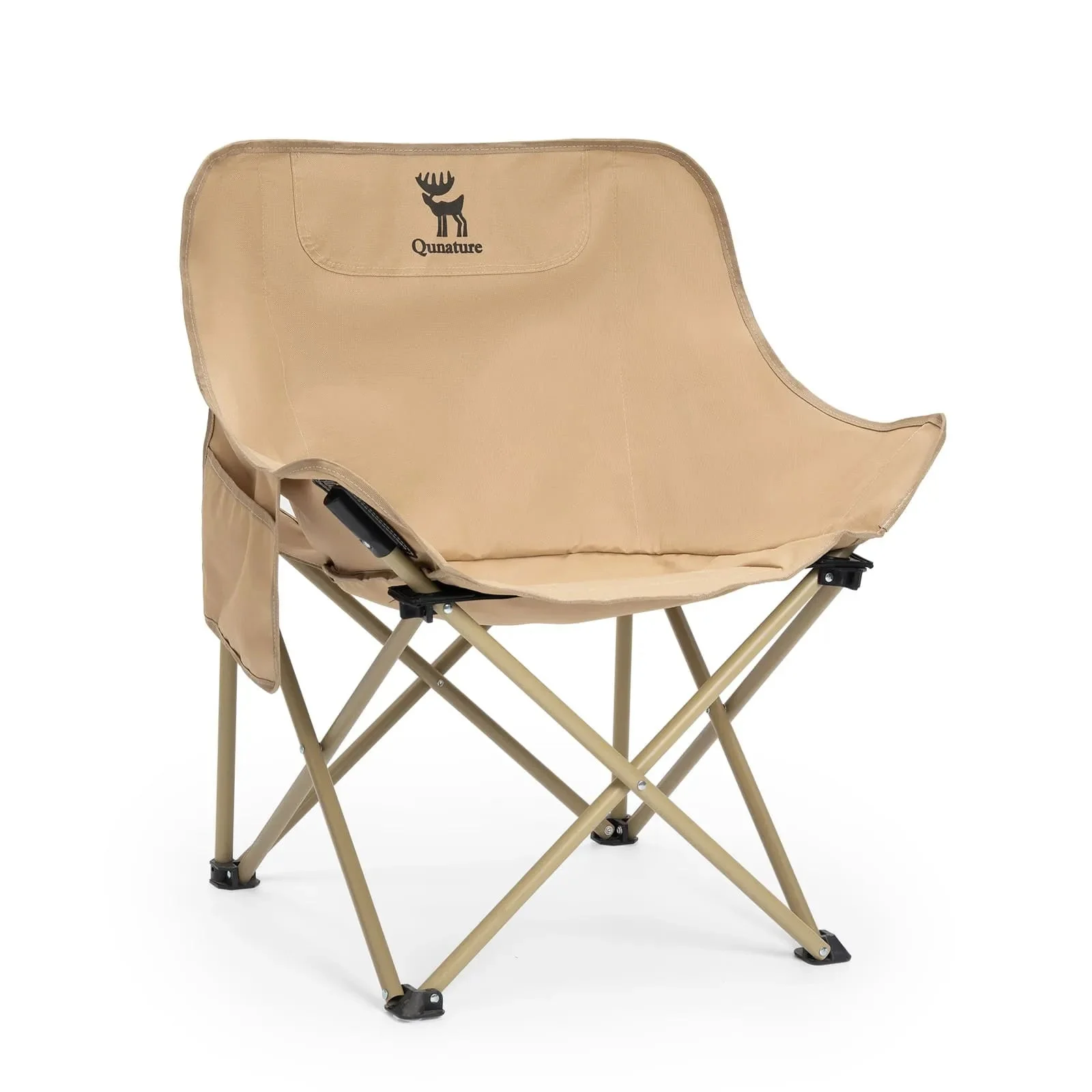 Outdoor Portable Folding Moon Chair