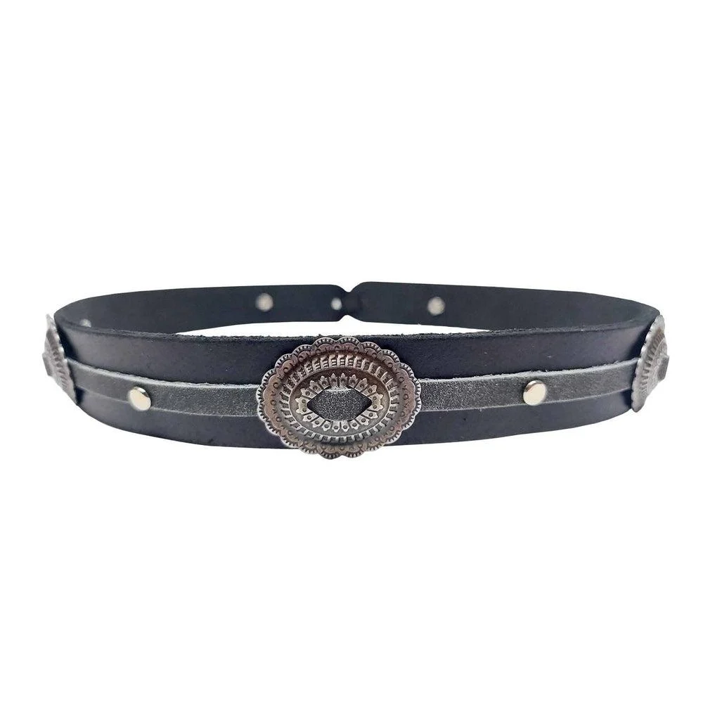 Outlaw | Cowhide Leather Cowboy Hat Band