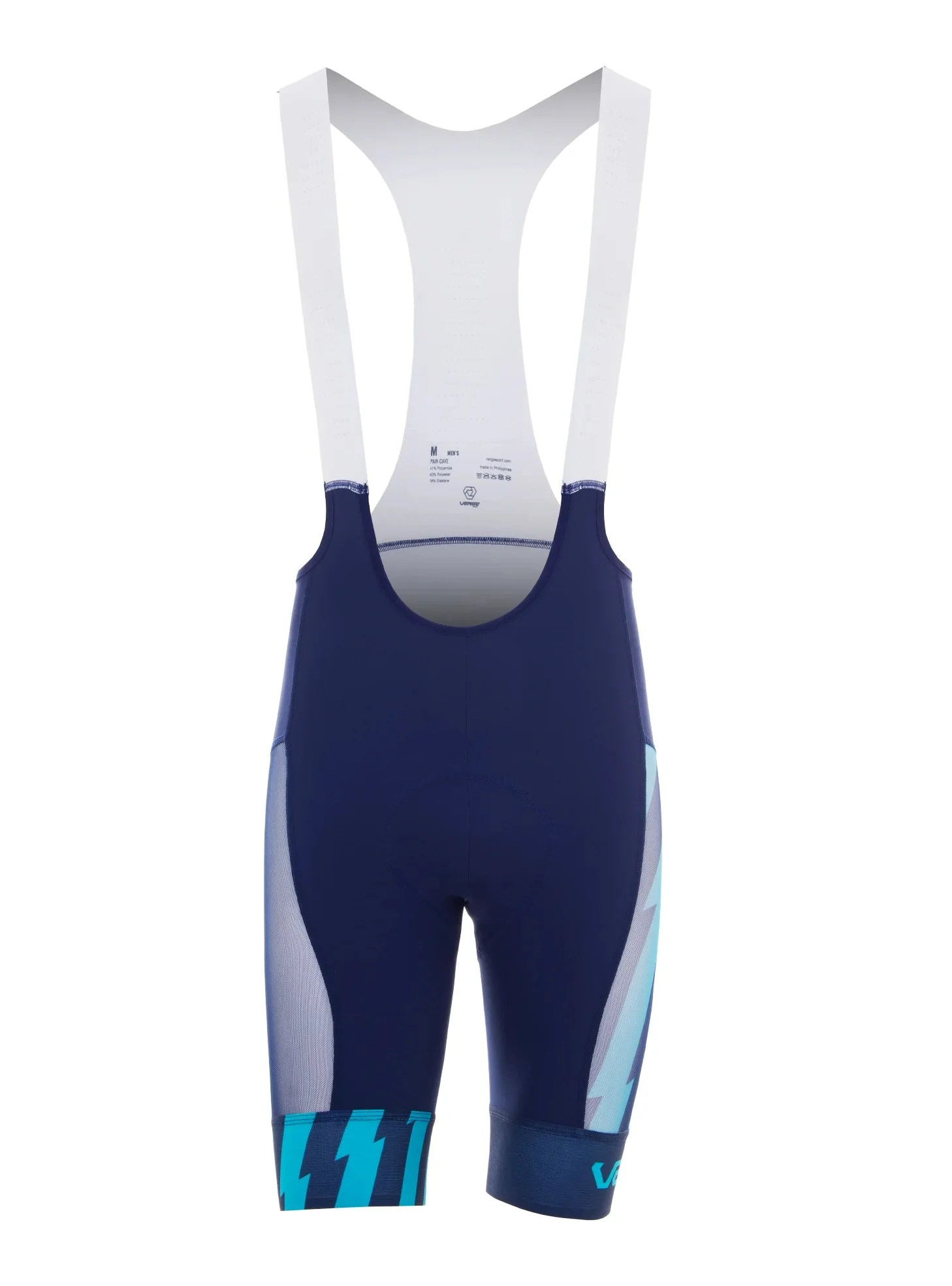 PAIN CAVE BIBS - BLUE LOGO - WOMEN