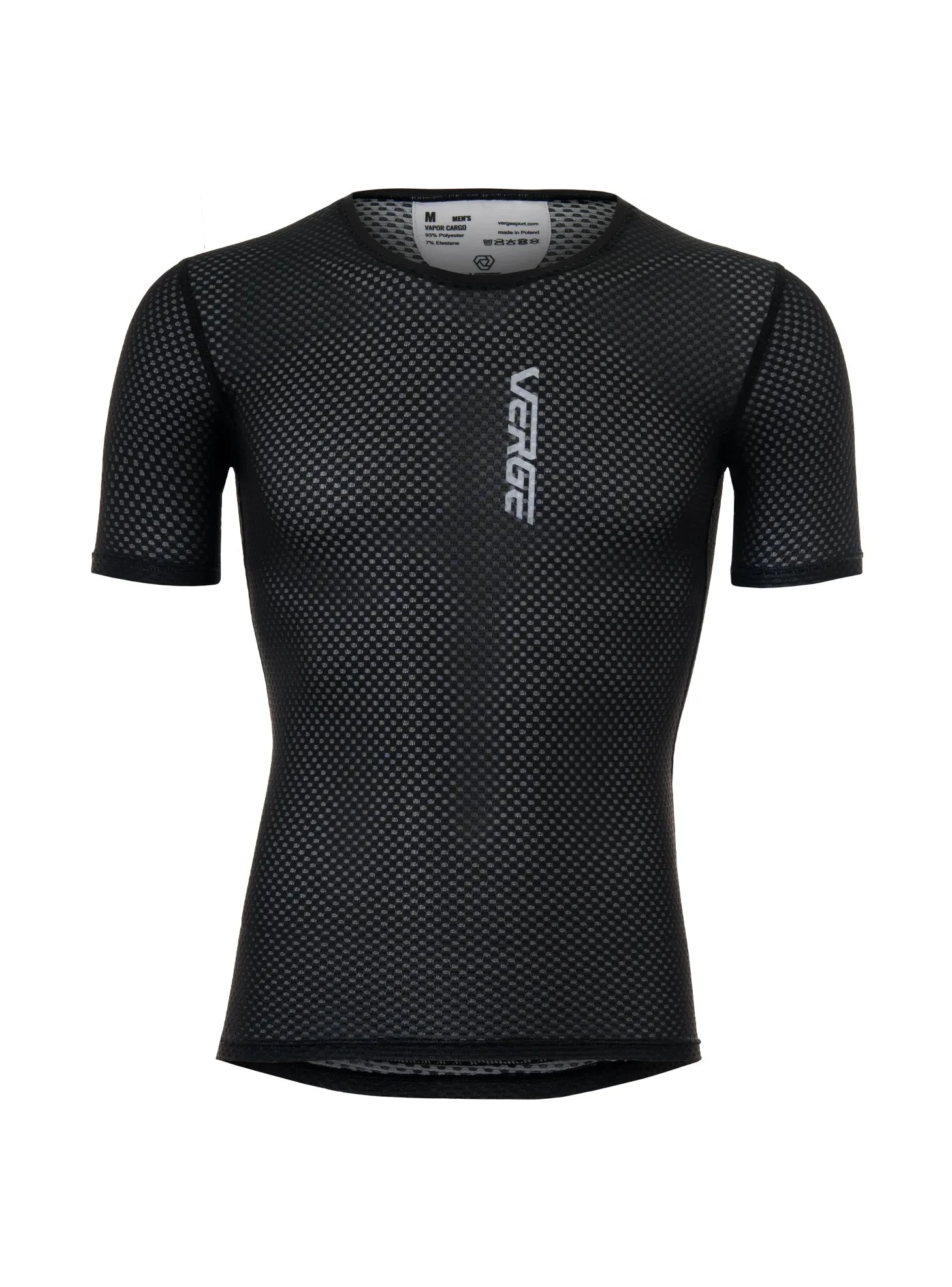 PAIN CAVE SS CARGO BASE LAYER - MEN BLACK