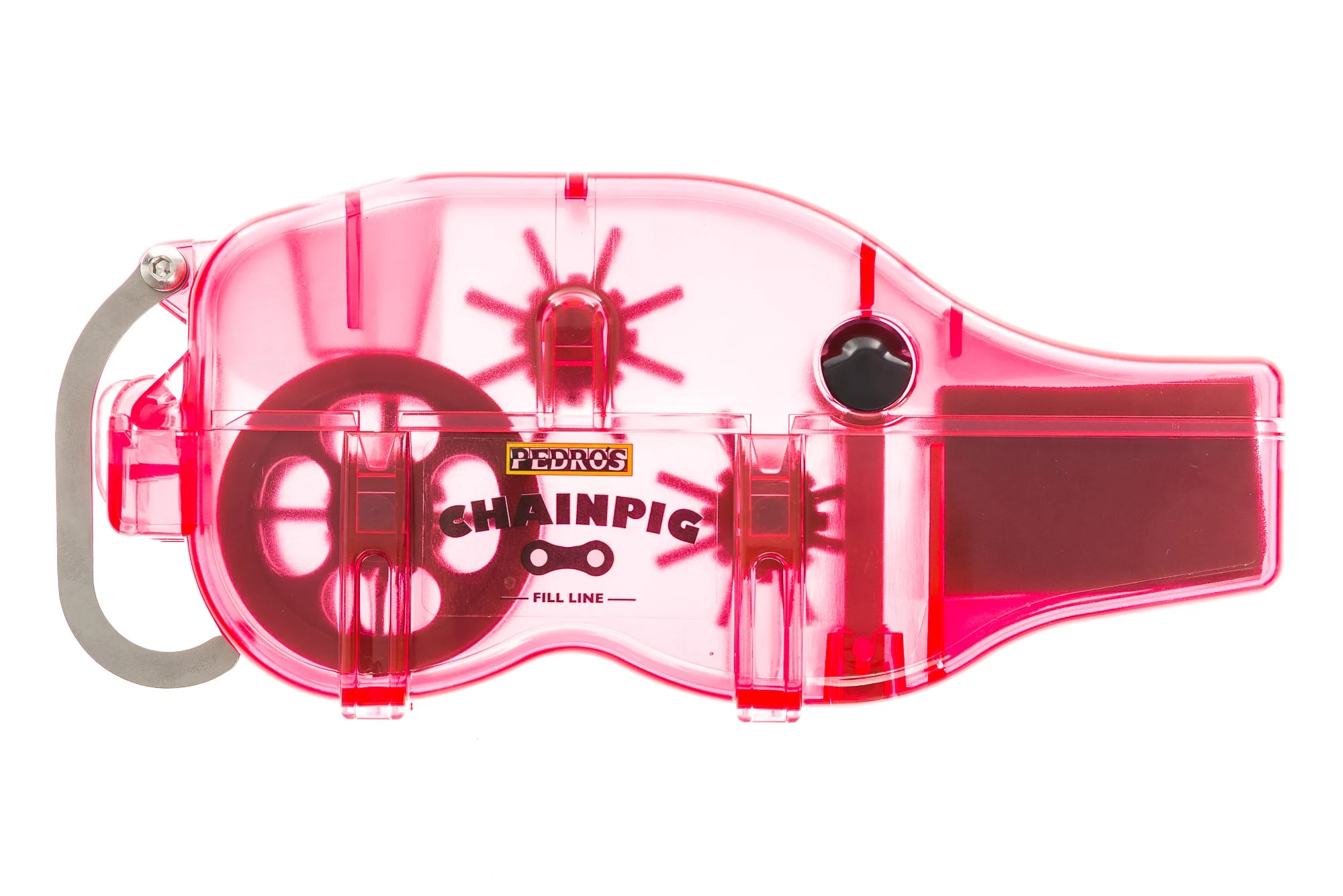 Pedros Chain Pig II Hands Free Chain Cleaner Pink