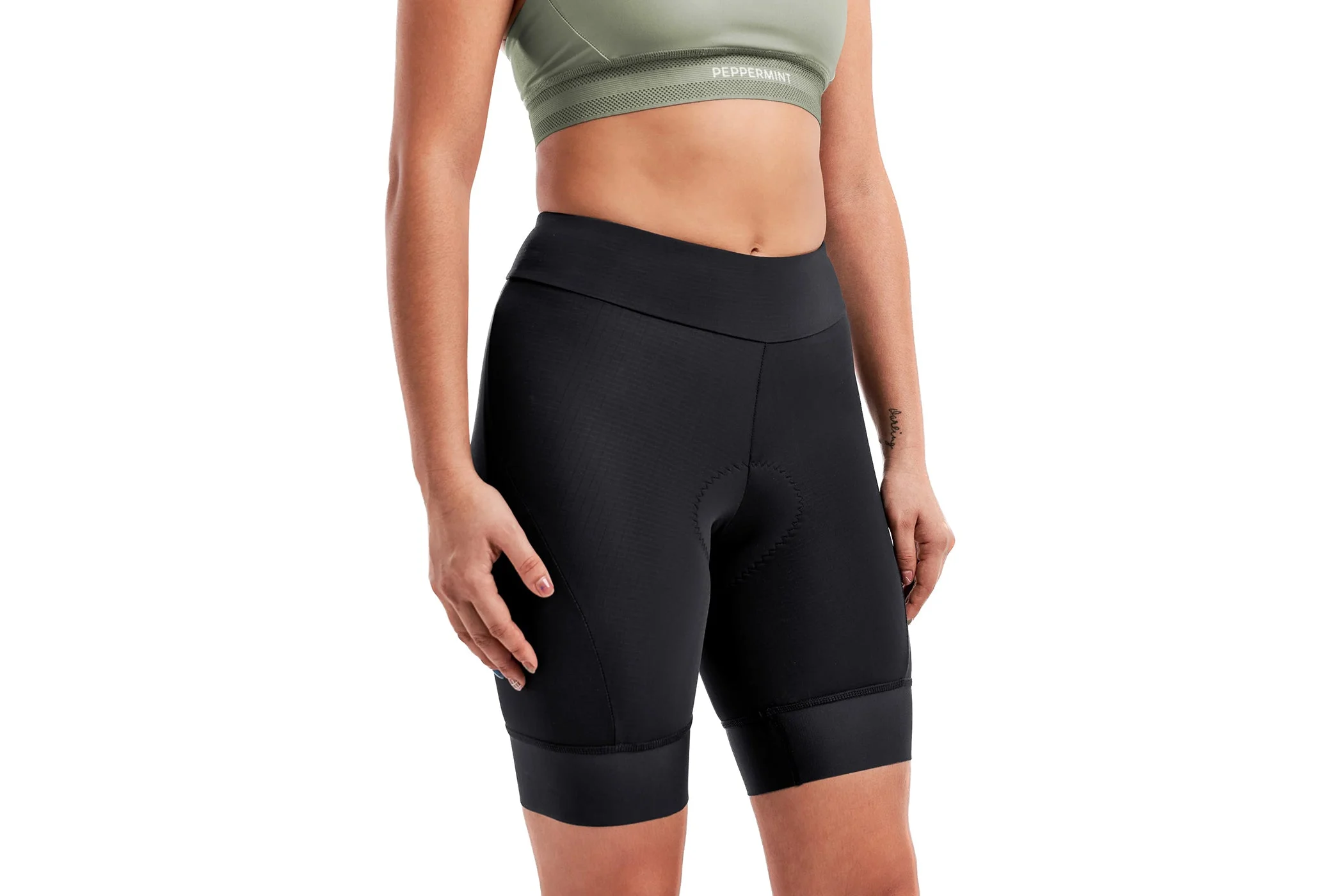 Peppermint Cycling Signature Shorts