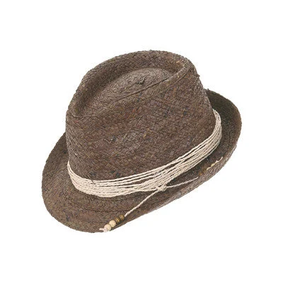 Peter Grimm - Brown Siesta Key Fedora Hat