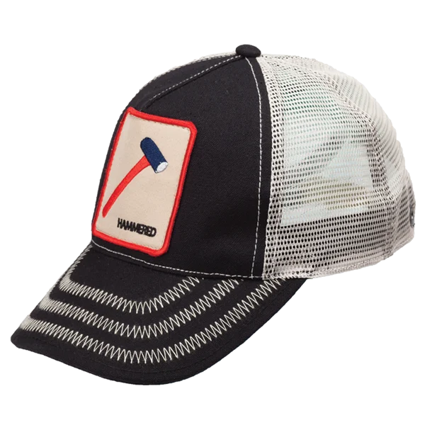 Peter Grimm - Hammered Embroidered Trucker Baseball Cap