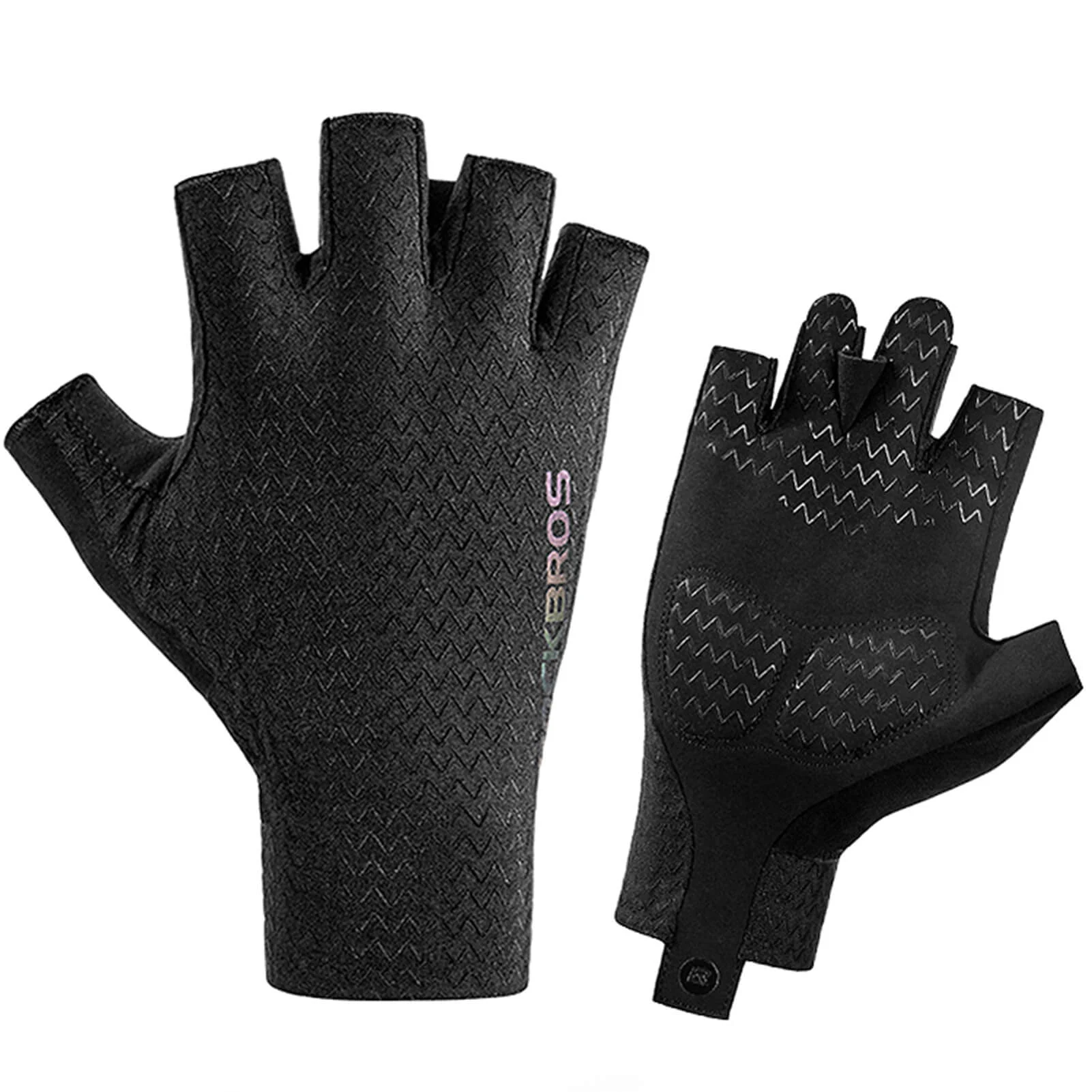 Phantom Shadow Sports Half Finger Gloves Black