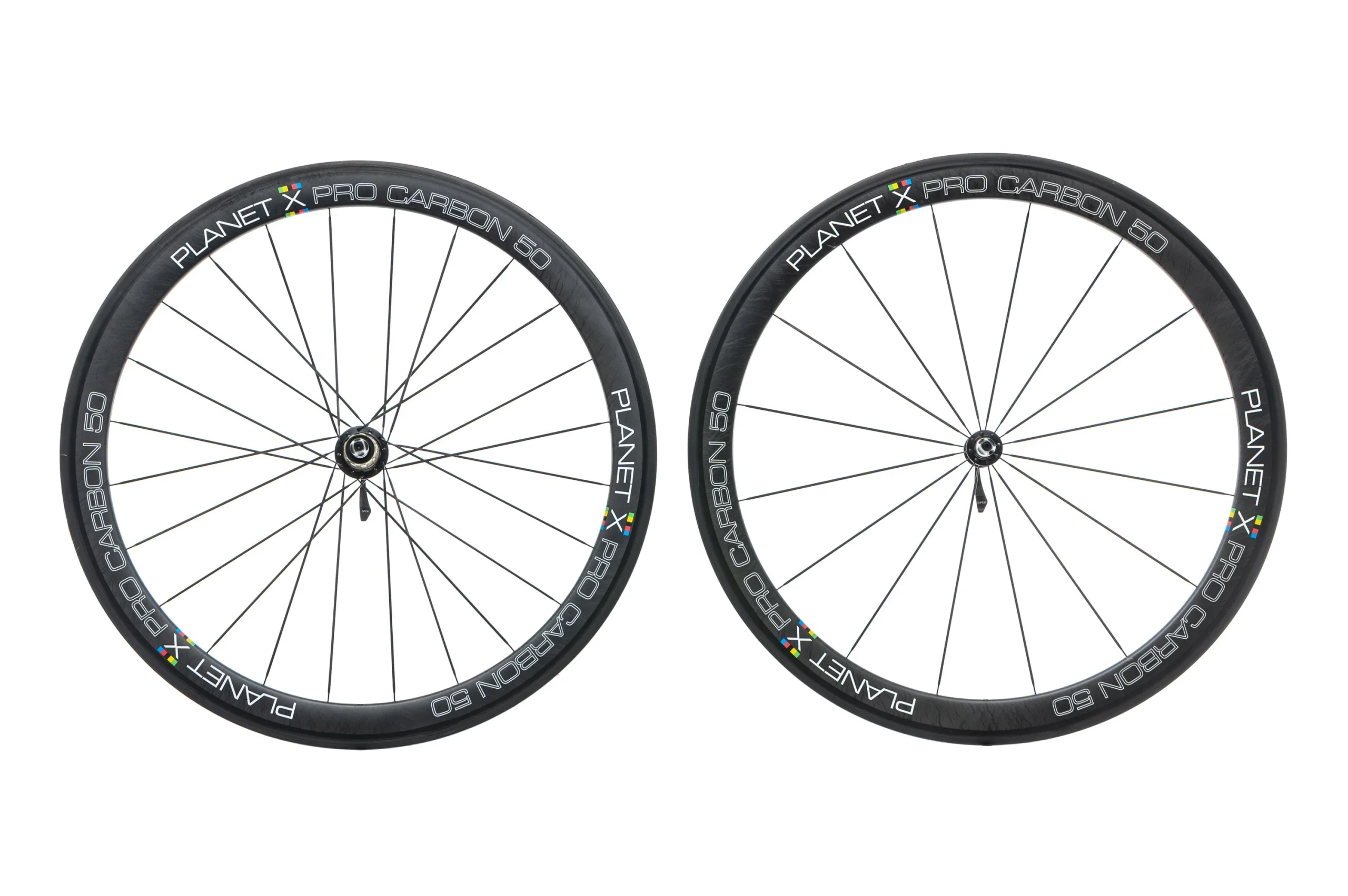 Planet X Pro Carbon 50 Tubular 700c Wheelset