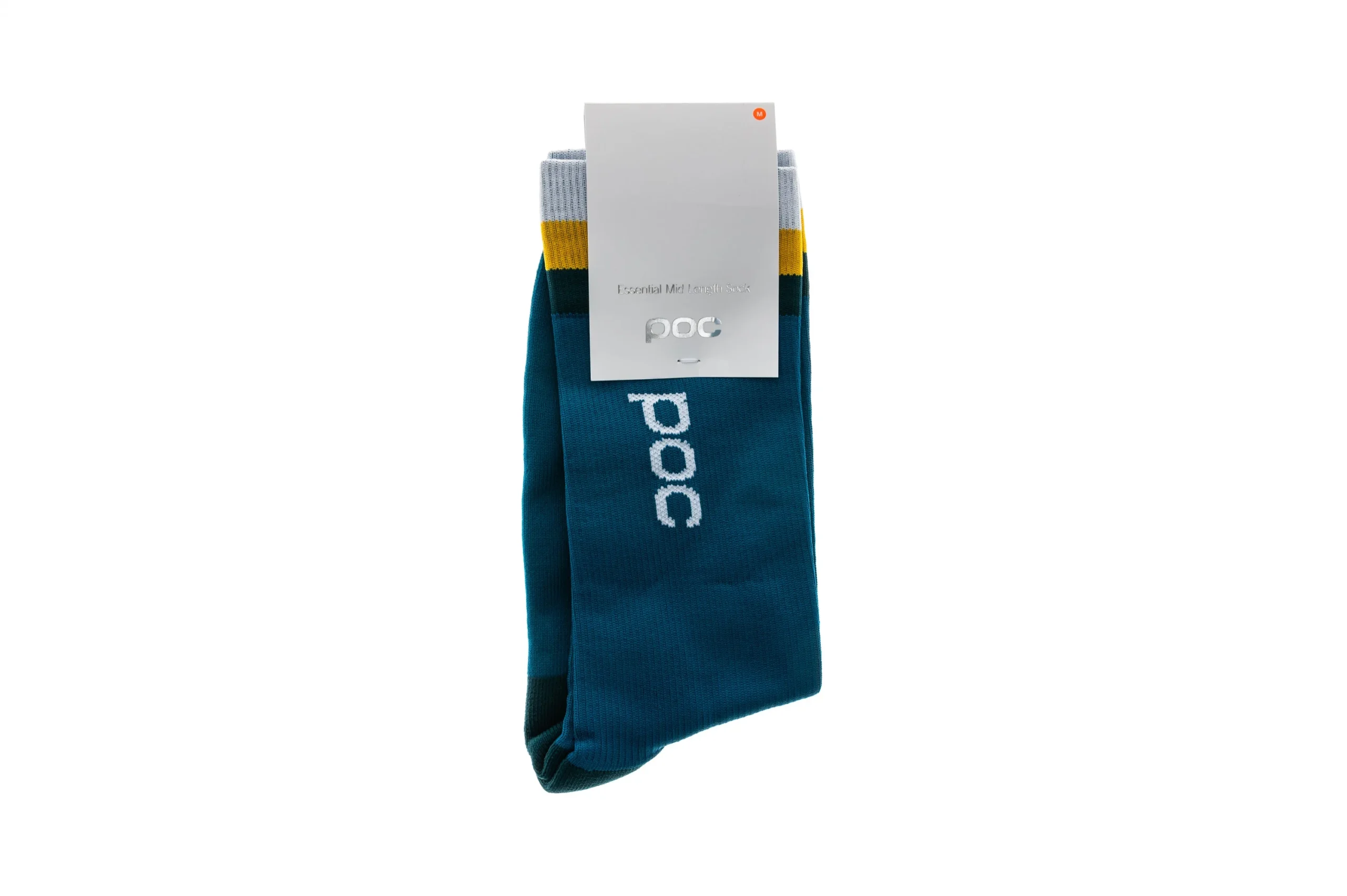 POC Essential Mid Length Sock Antimony Multi Blue