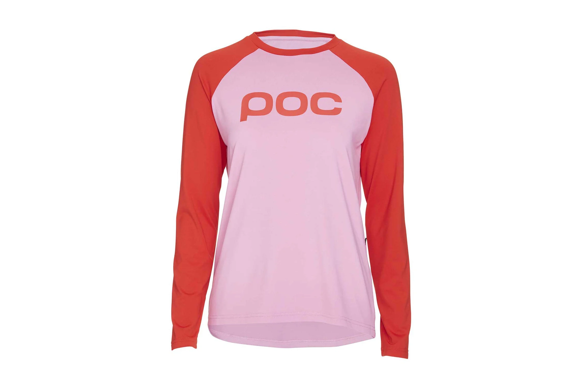 POC Essential MTB Womens LS Jersey Altair Pink/Prismane Red Medium