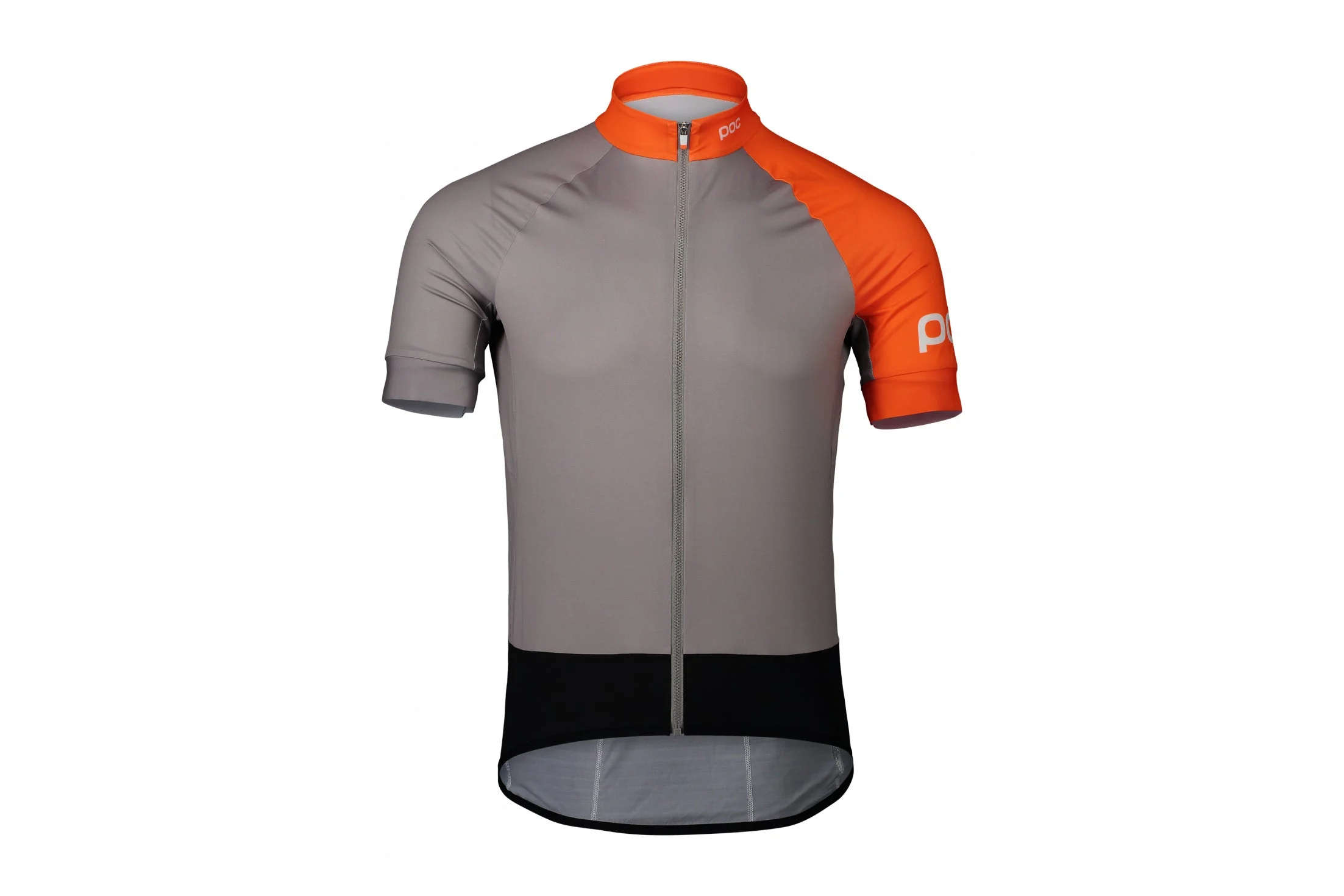 POC Essential Road Jersey Granite Grey/Zink Orange Medium
