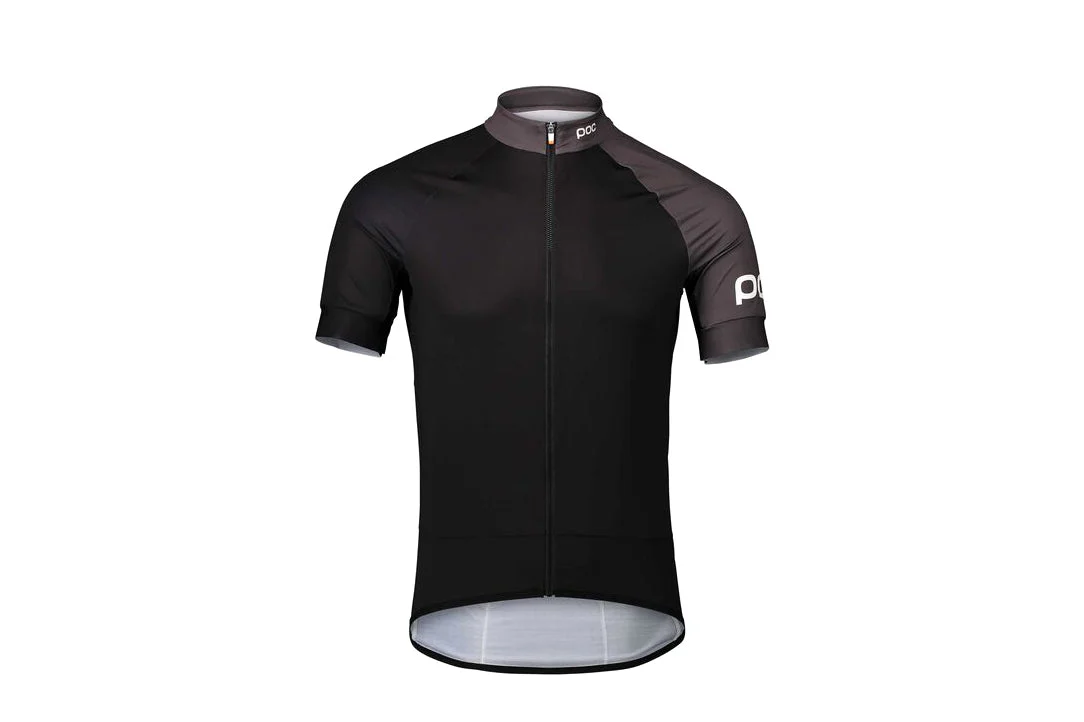 POC Essential Road Jersey Uranium Black/Sylvanite Grey Medium