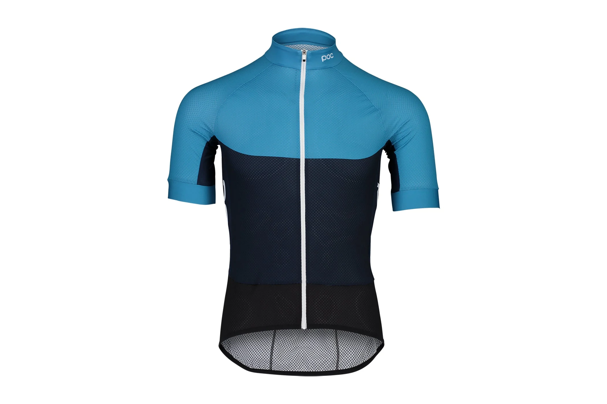 POC Essential Road Light Jersey Basalt Blue/Turmaline Blue Medium