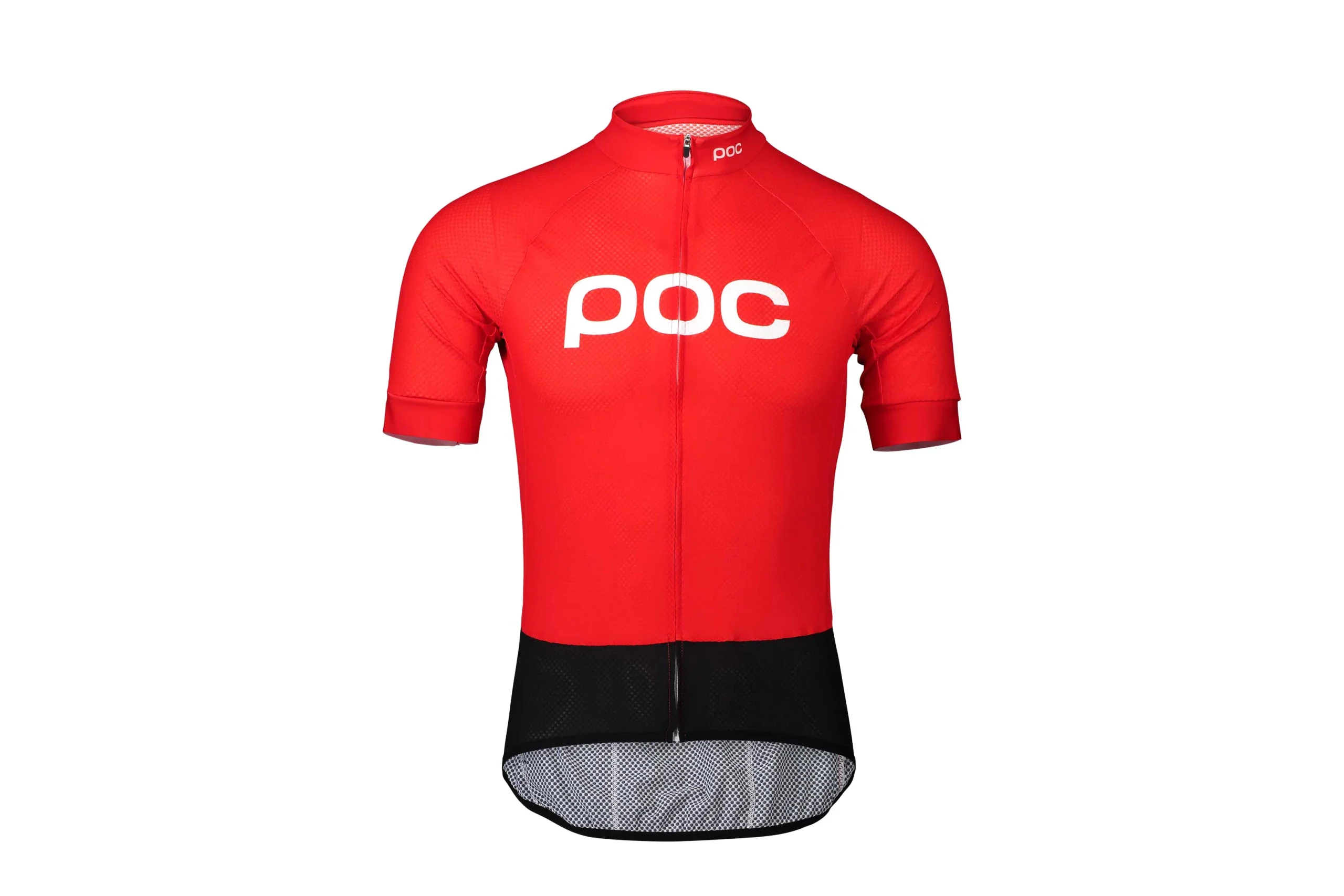 POC Essential Road Logo Jersey Prismane Red Medium