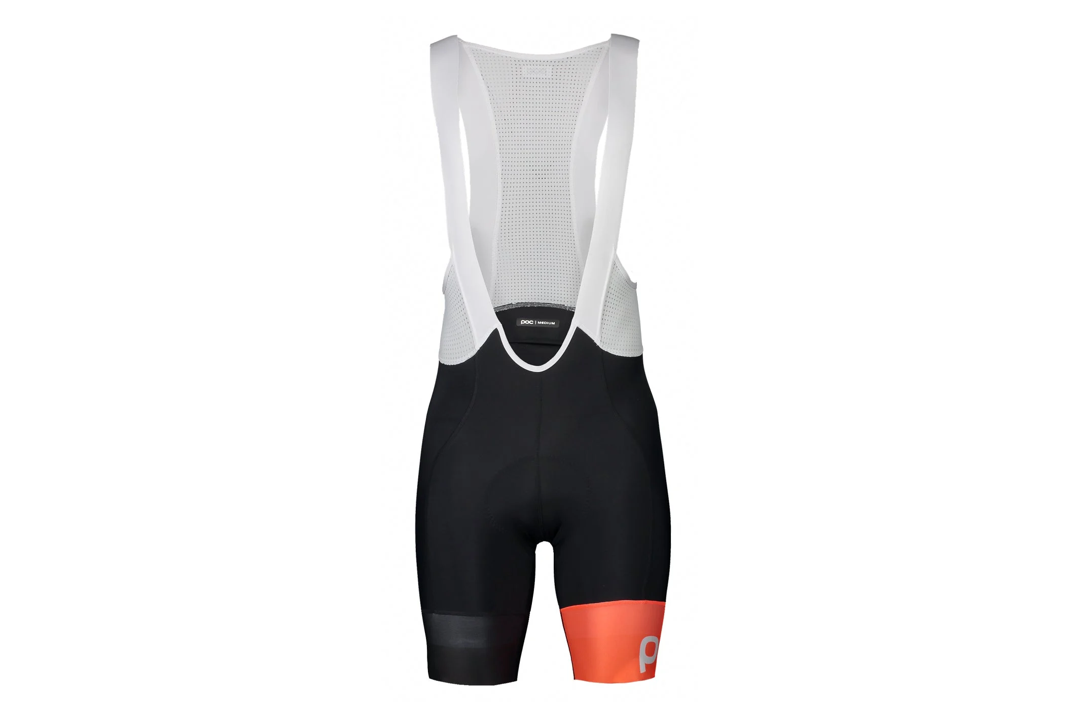 POC Essential Road VPDs Bib Shorts Uranium Black/Hydrogen White Medium