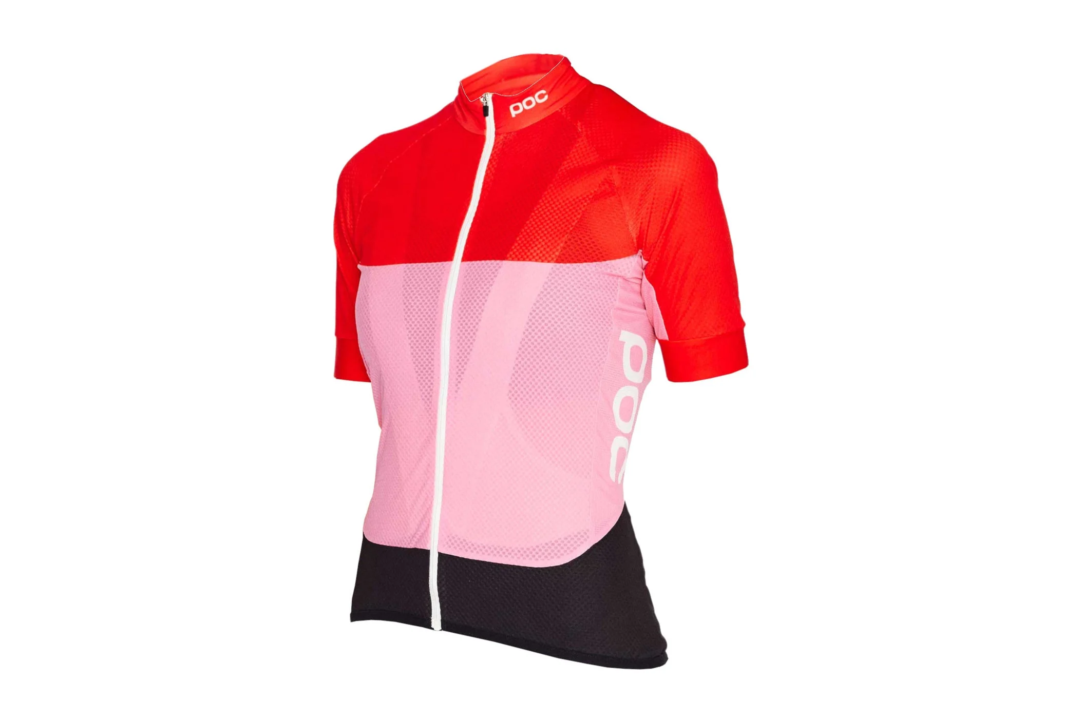 POC Essential Road Womens Light Jersey Prismane Red/Altair Pink Medium