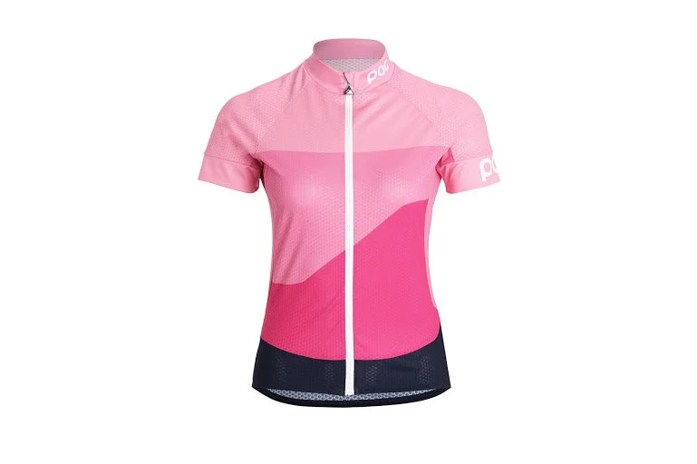 POC Fondo Gradient Womens Light Jersey Theor Multi Pink Small