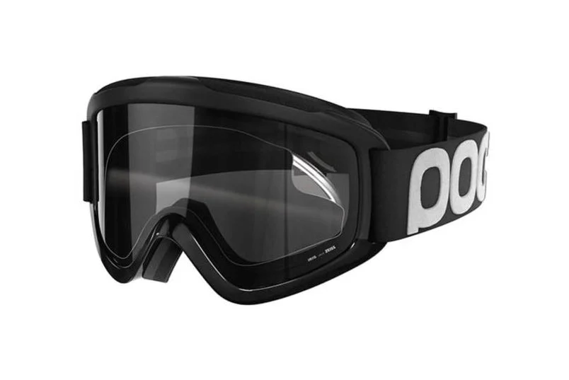 POC Iris Flow Medium Mountain Bike Goggles Uranium Black Frame Clear Lens