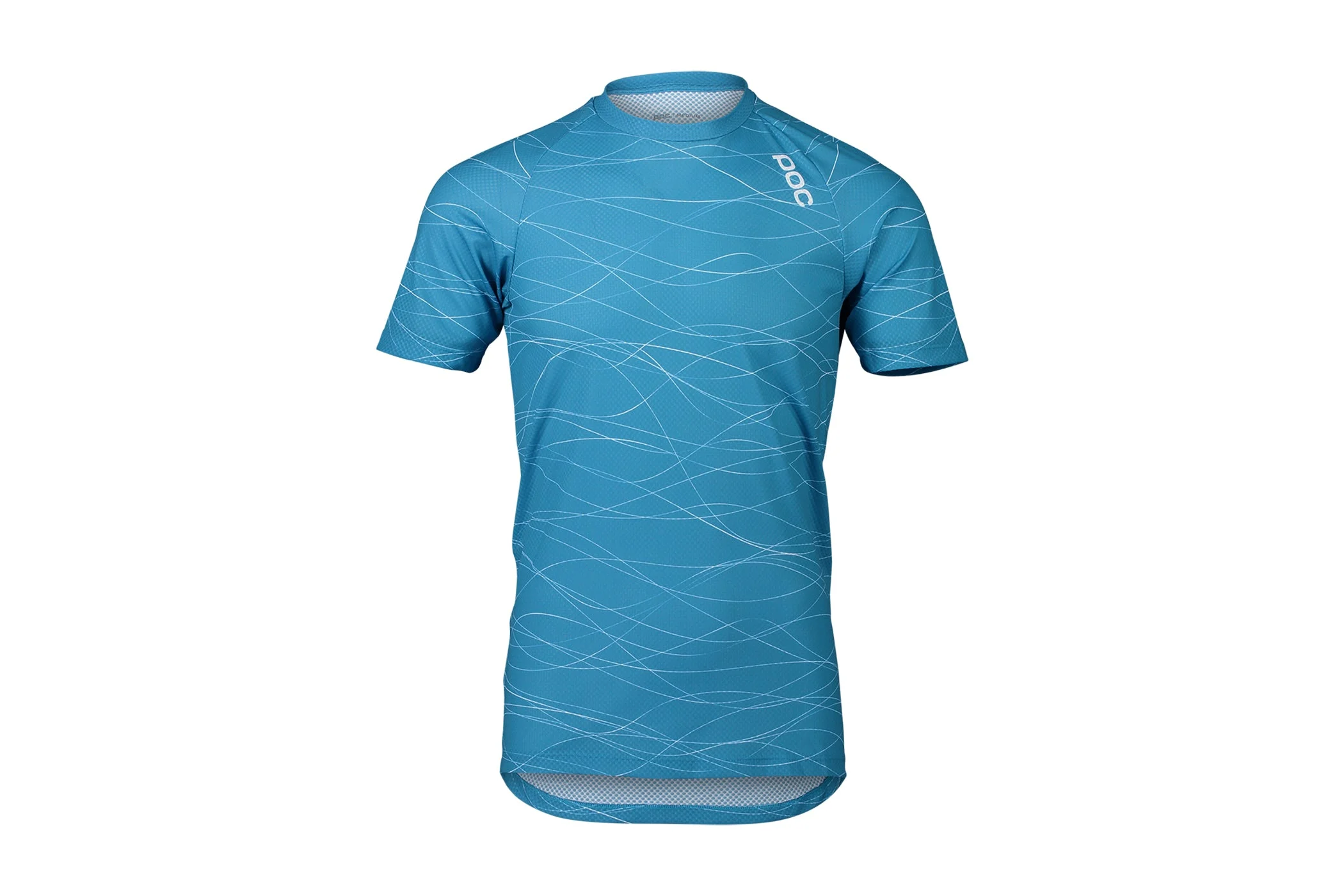 POC MTB Pure Tee Lines Basalt Blue