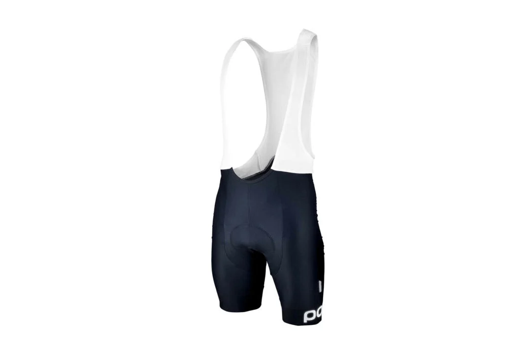 POC Multi D Bib Shorts Navy Black/Hydrogen White X-Large