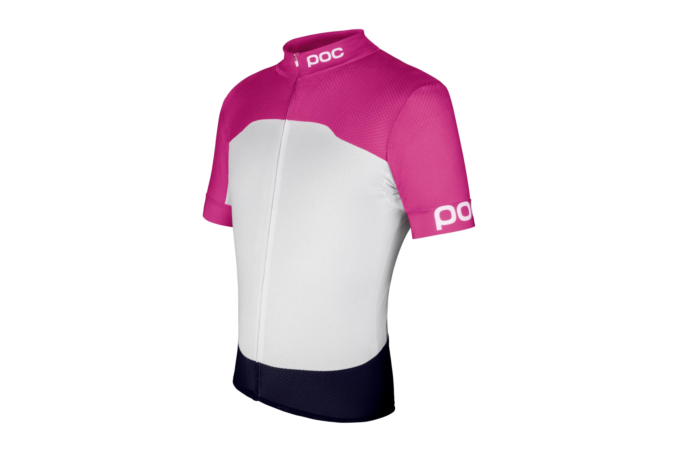 POC Raceday Climber Womens Jersey Fluorescent Pink/Hydrogen White Medium
