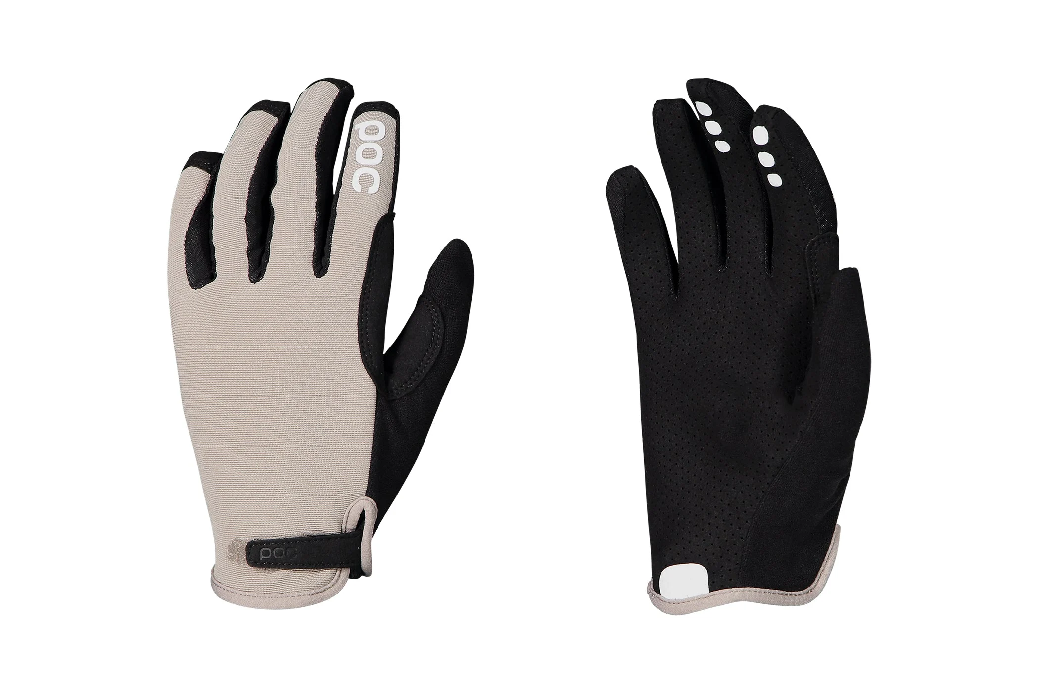 POC Resistance Enduro Adjustable Gloves Moonstone Grey Medium
