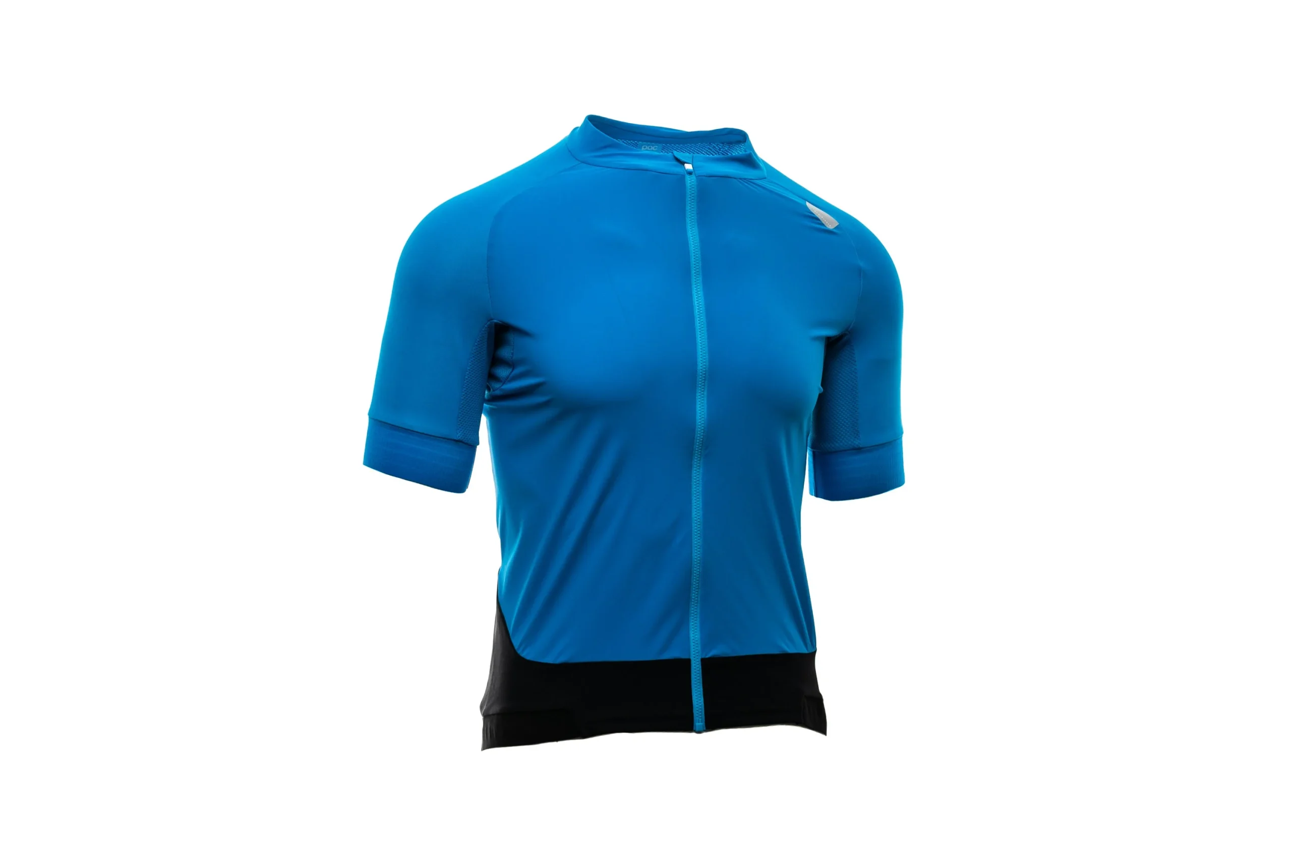 POC Resistance Pro XC Zip Tee Furfural Blue