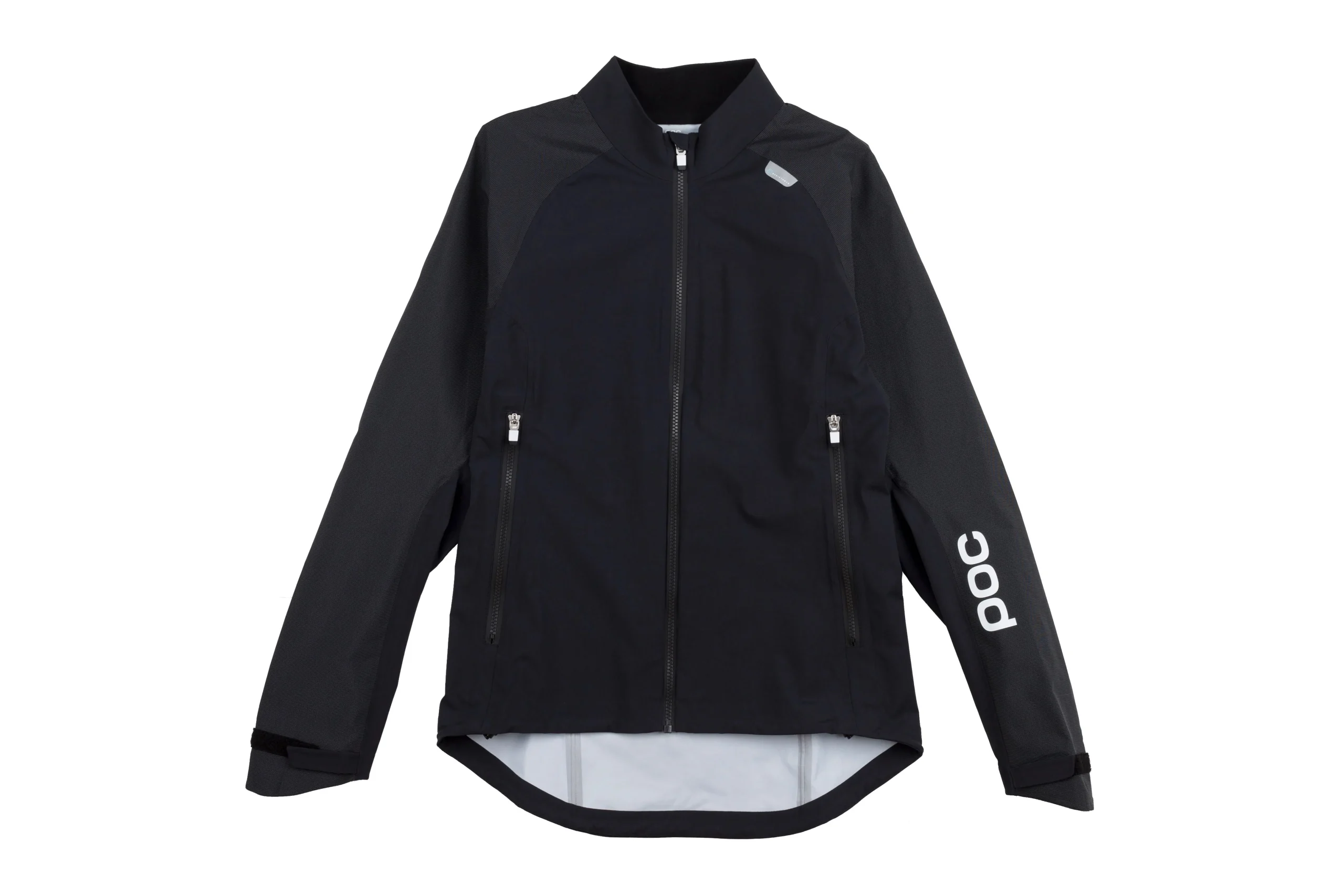 POC Resistance Race Enduro Rain Jacket Carbon Black Large