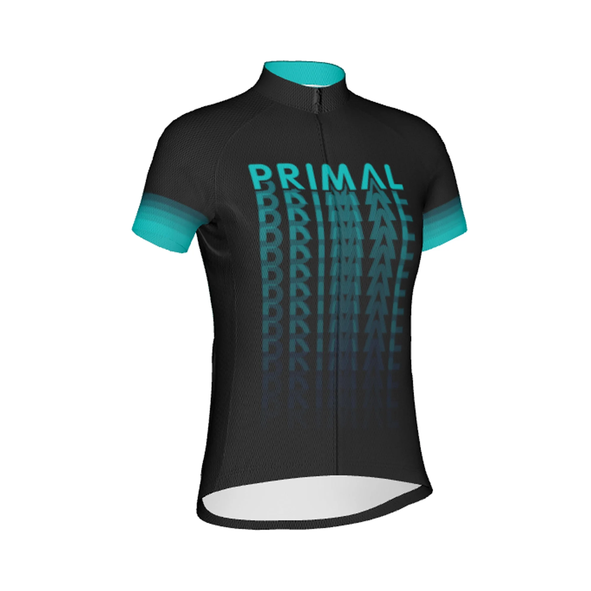 Primal Teal Echo Women's Sport Cut Jersey