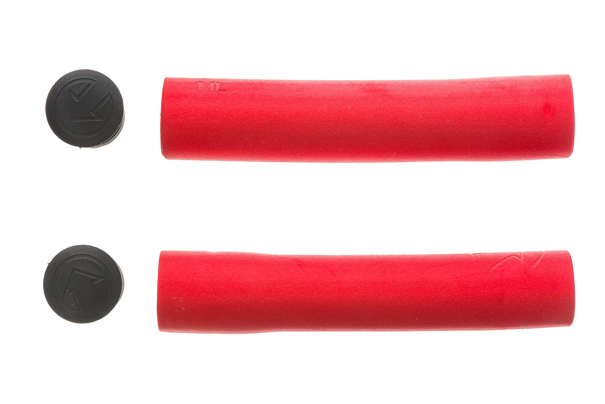 PRO Slide-On Race Grips 130mm Red Silicone