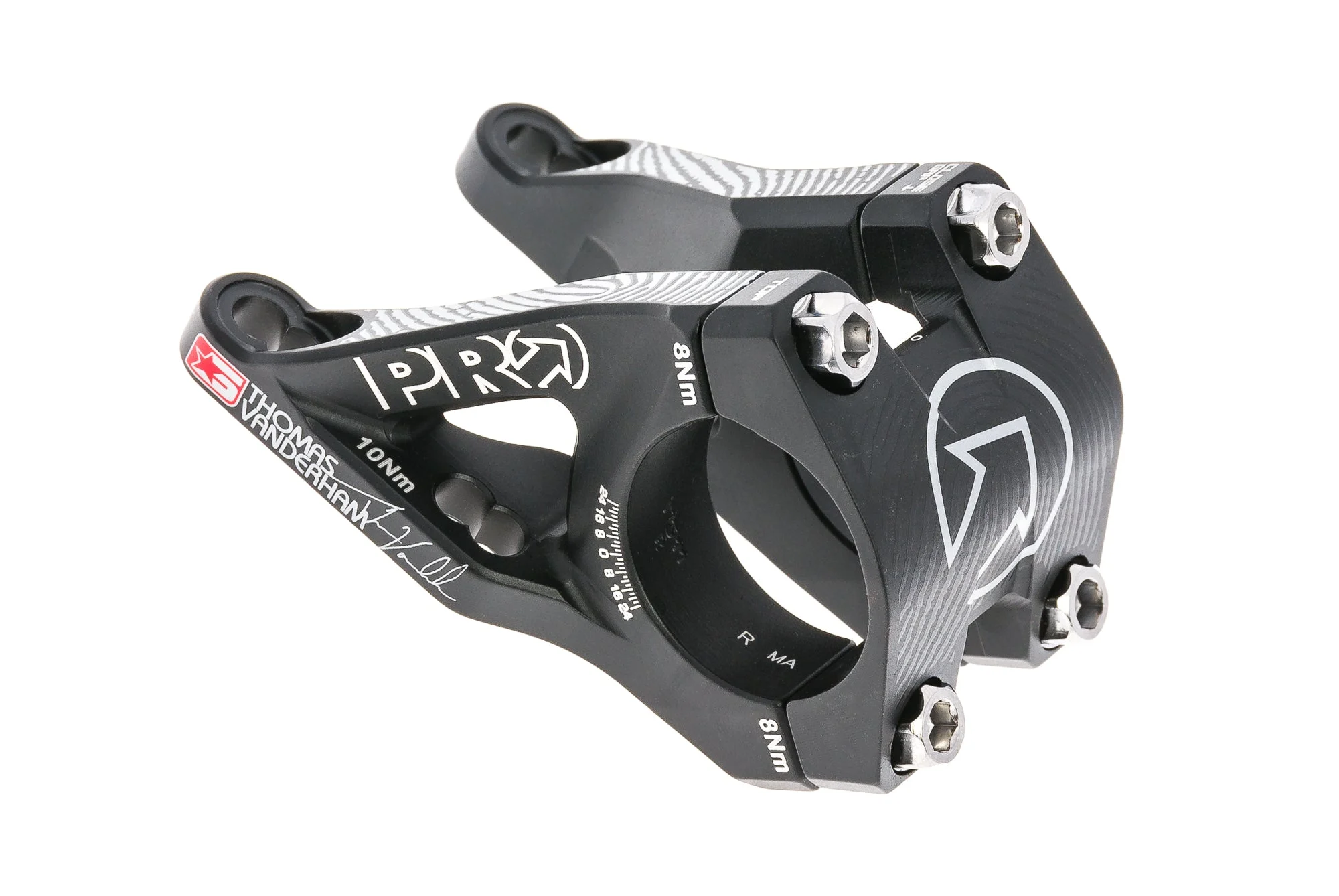 Pro Vanderham Direct Mount Aluminum Stem 31.8mm Clamp 45/50mm Black