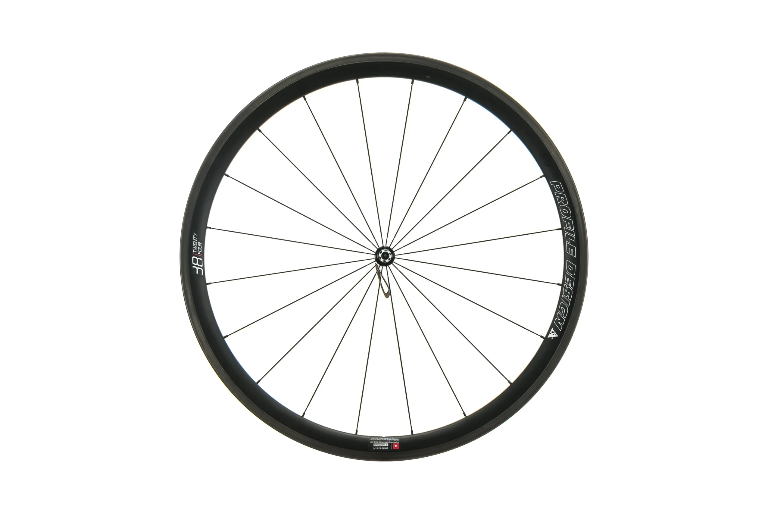 Profile Design 38 Twenty Four Carbon Clincher 700c Front Wheel