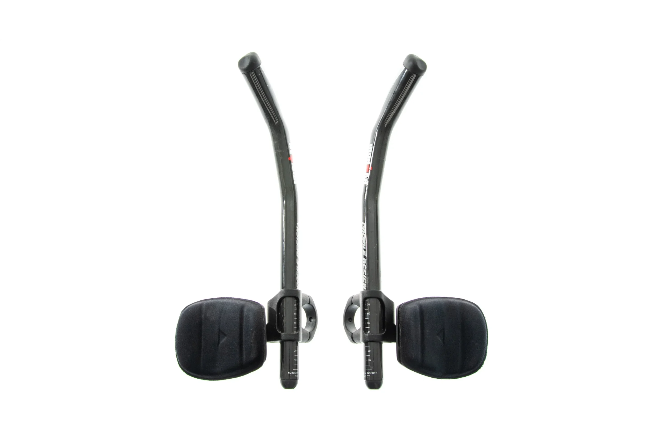 Profile Design T1+ Viper Aerobar Extensions 31.8mm Carbon w/ Armrests
