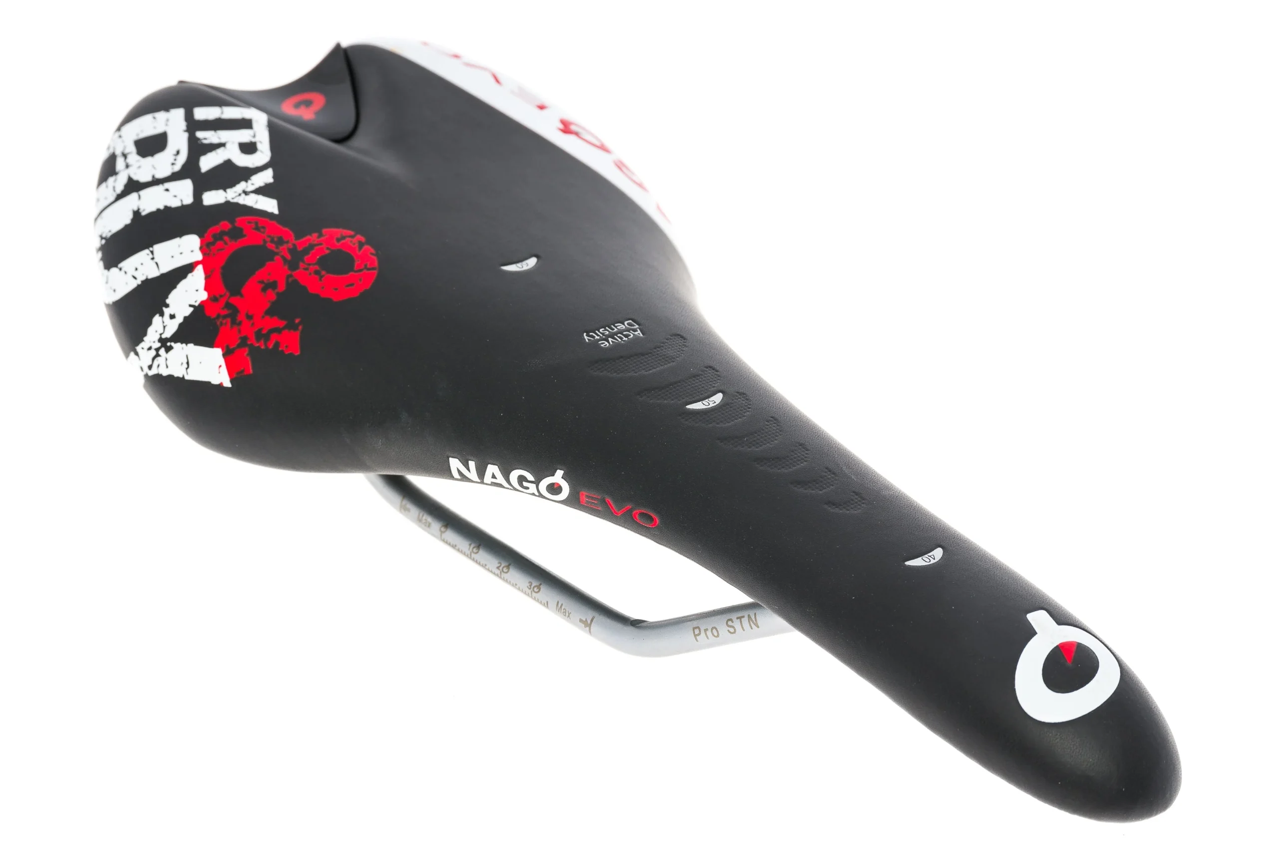 Prologo Nago Evo Test Saddle 134mm Pro STN Rails Black