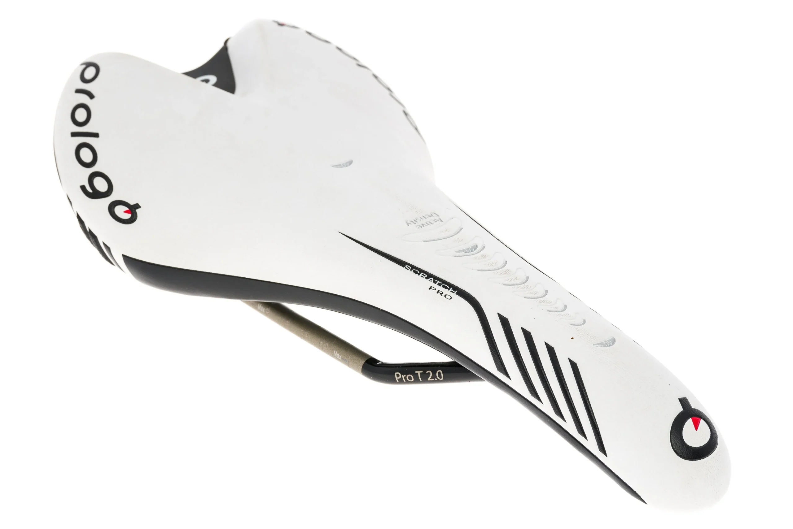 Prologo Scratch Pro 143mm T2.0 Rails Saddle White/Black