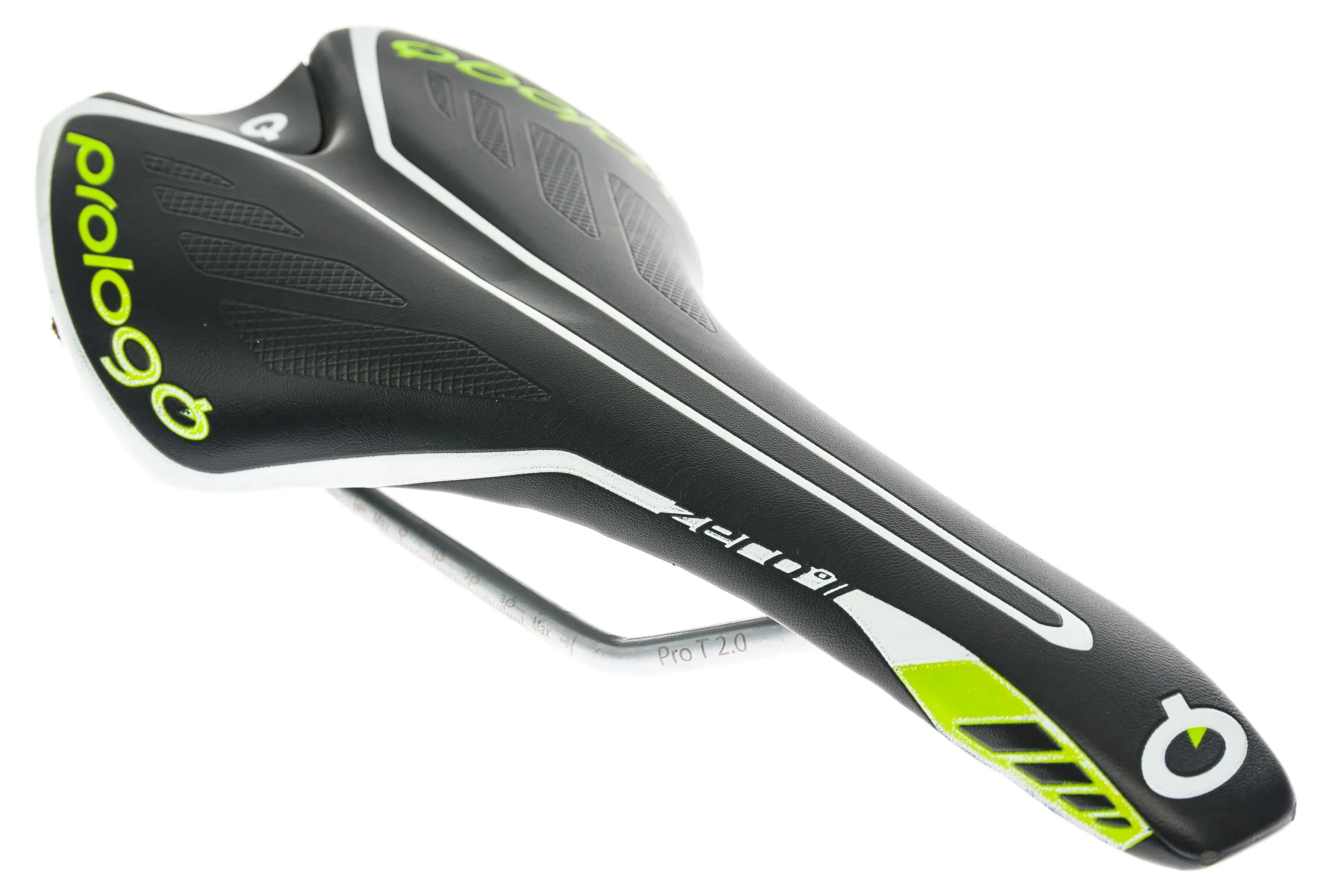 Prologo Zero II Saddle 134mm Pro T 2.0 Rails Black/Green
