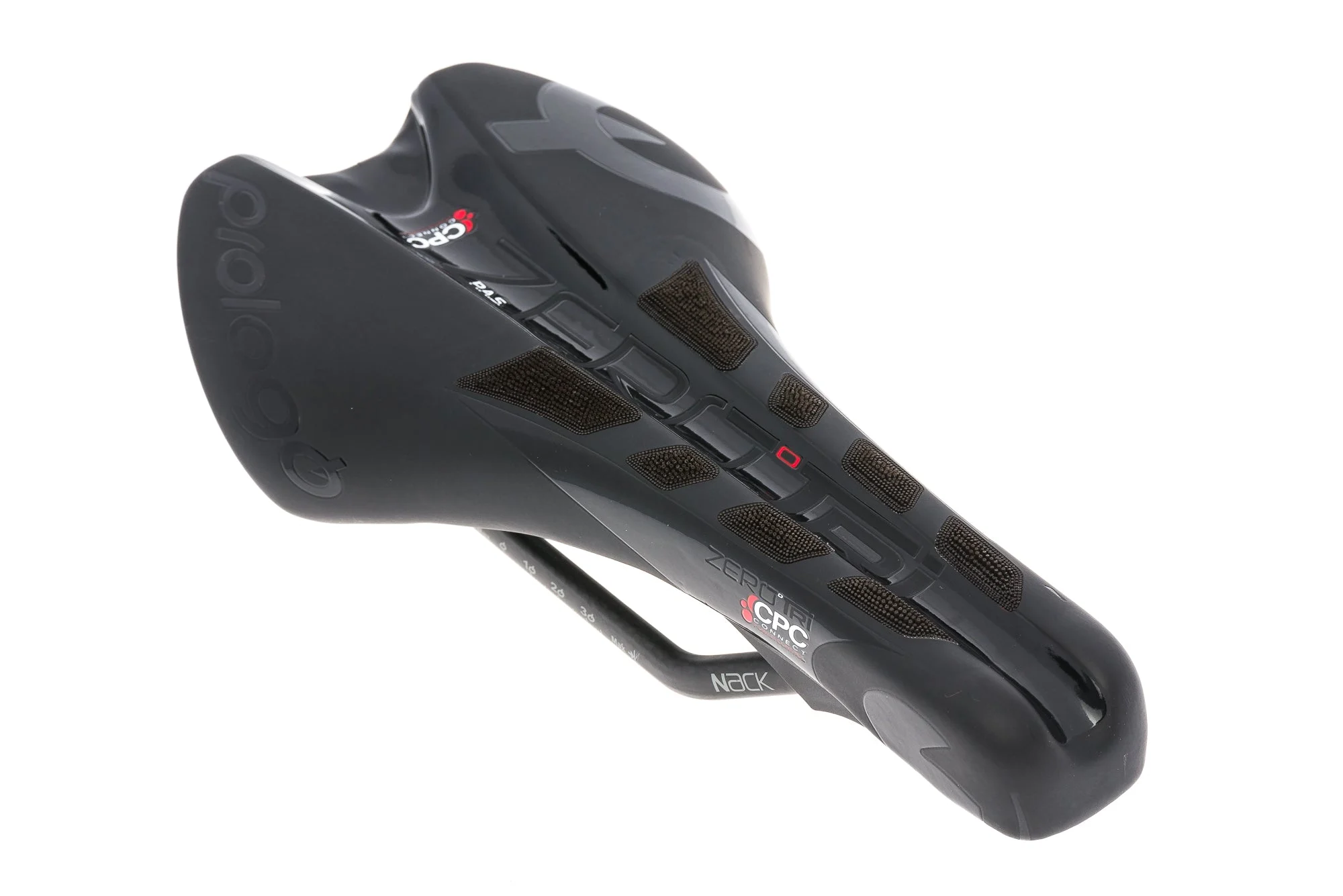 Prologo Zero Tri Saddle 135mm Carbon Nack Rails Black