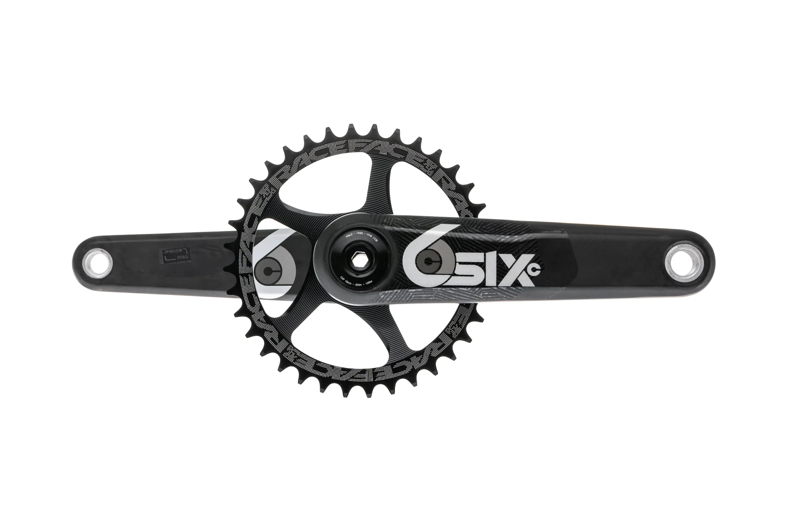 Race Face SixC Crankset 36T Black