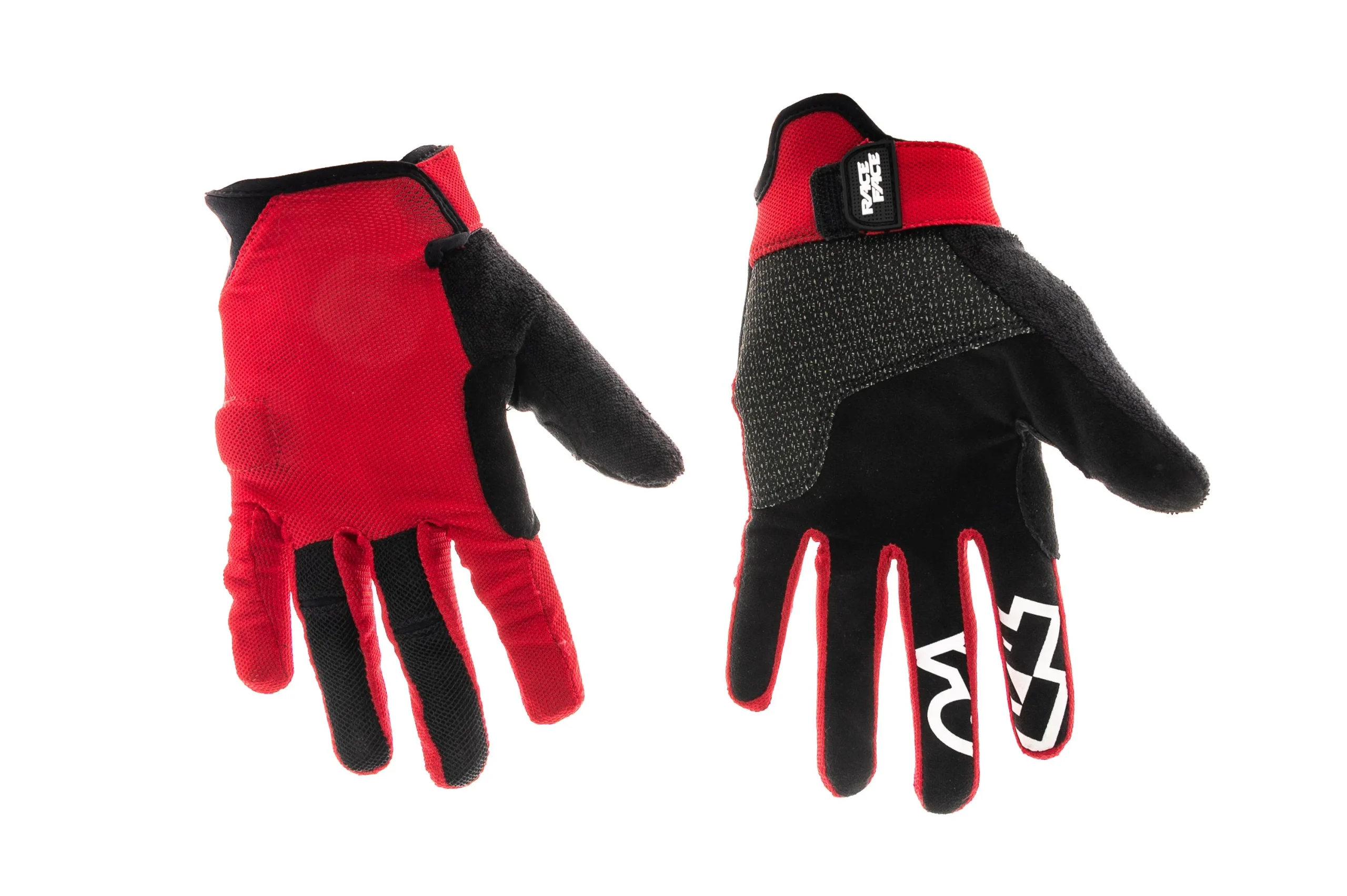 Race Face Trigger Gloves Red X-Small